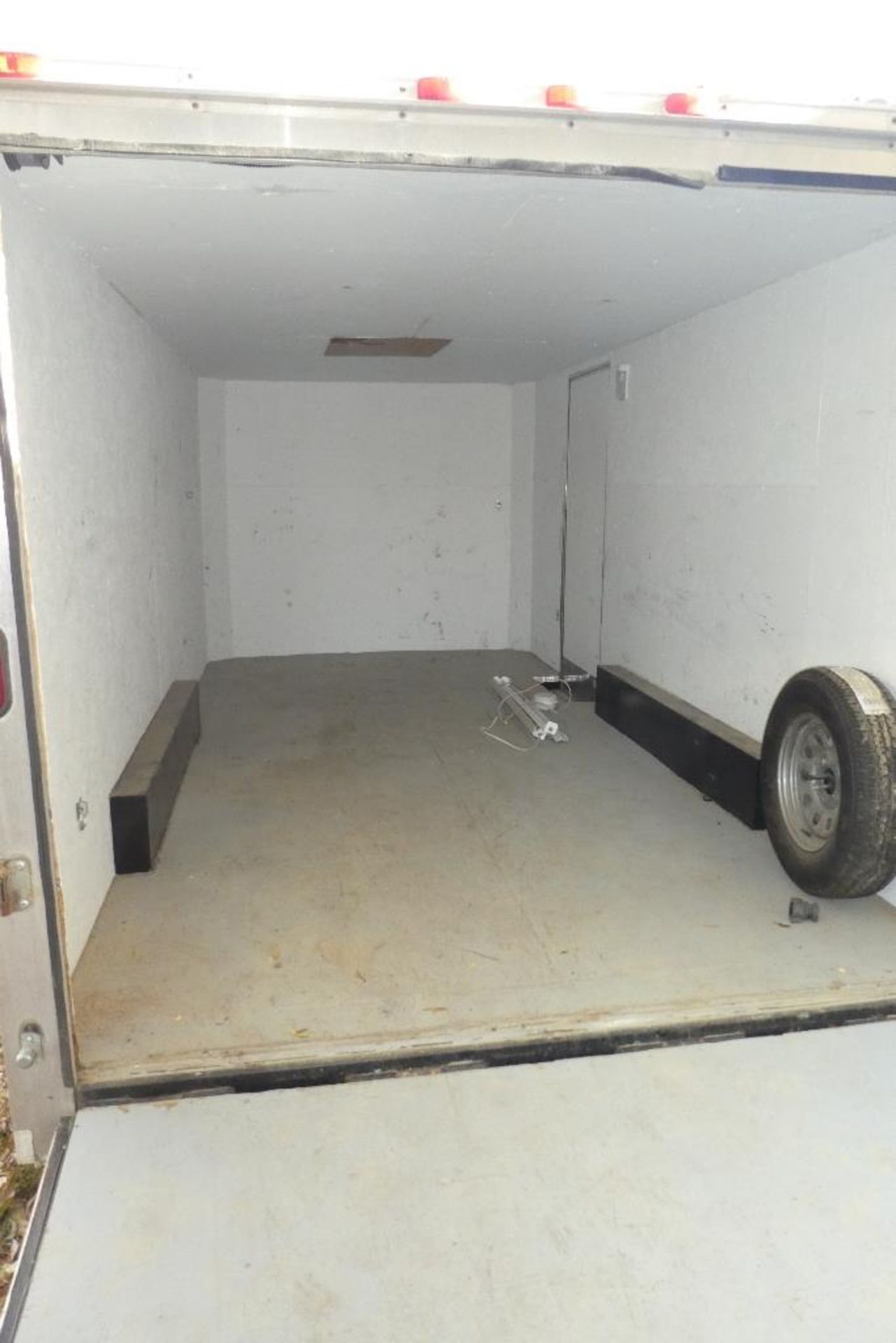 2016 CARGO MATE 8X16' T/A ENCLOSED TRAILER W/FOLD DOWN REAR DOOR & MAN DOORS/N 5NHUCH626CT433360 - Image 7 of 7