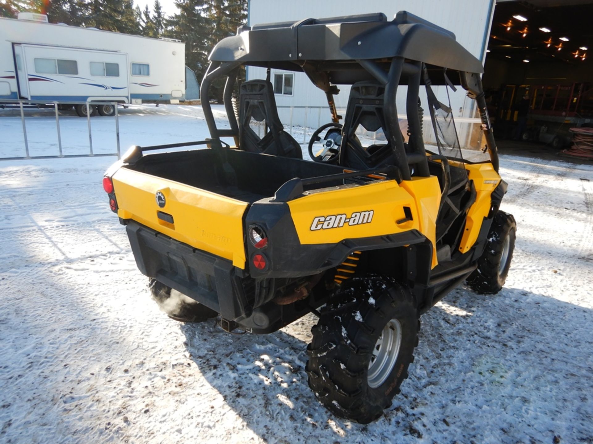 2012 Can-Am Commander 1000 XT Side x Side Model 6BCA S/n 3JBKKLP19CJ001155 w/Windsheild,Winch, - Image 2 of 9