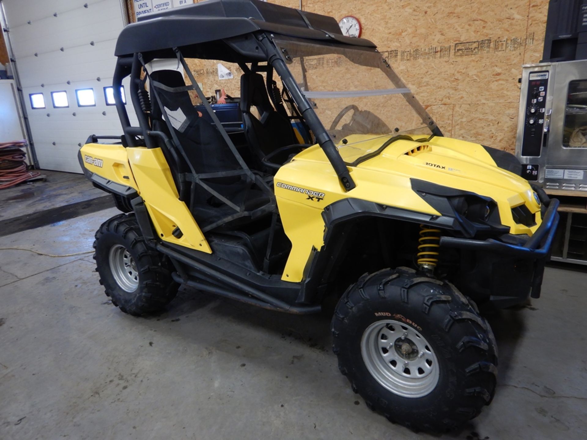 2012 Can-Am Commander 1000 XT Side x Side Model 6BCA S/n 3JBKKLP19CJ001155 w/Windsheild,Winch, - Image 5 of 9