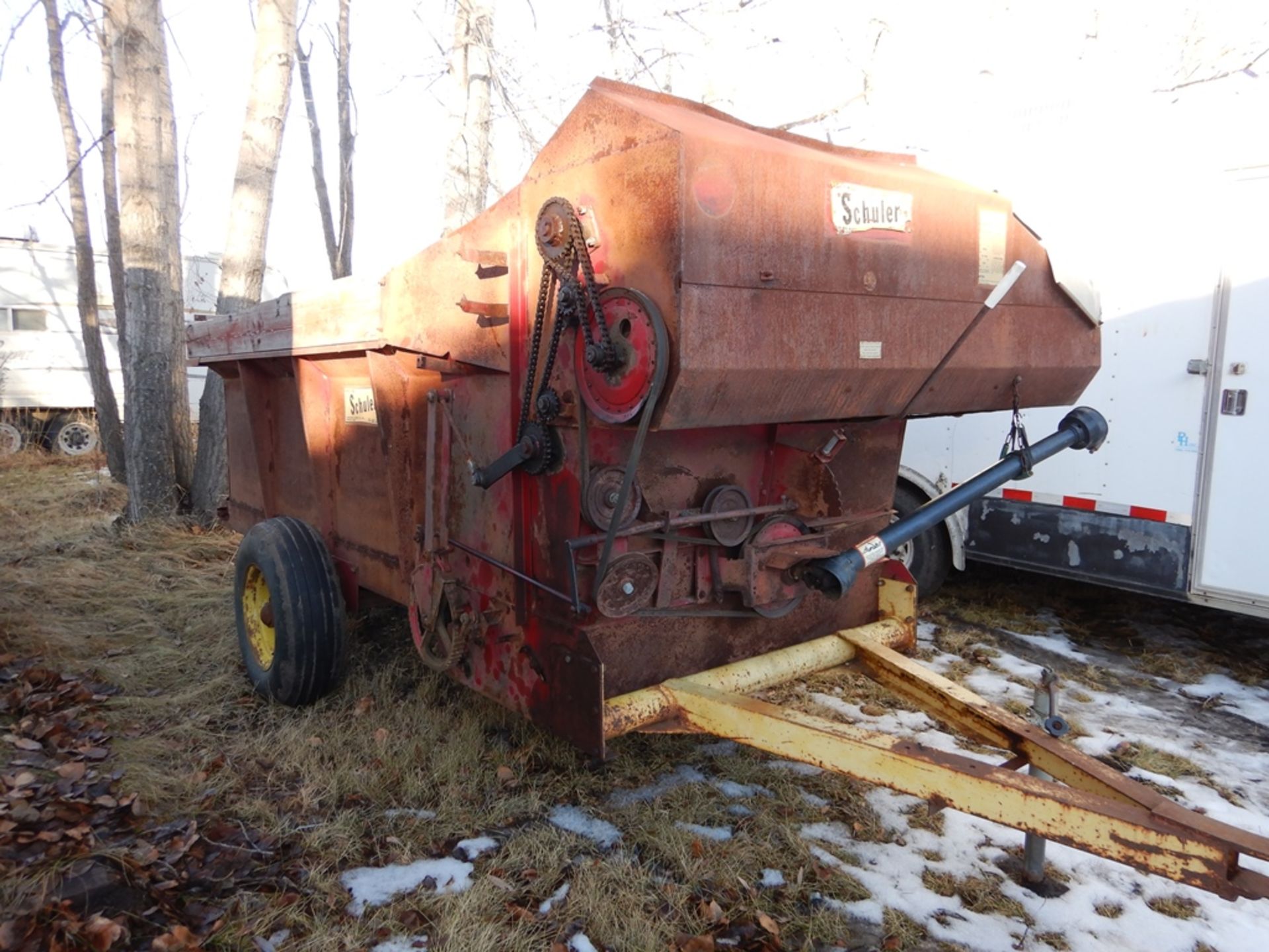 SCHULER ENSILAGE WAGON NO VIN OR MODEL