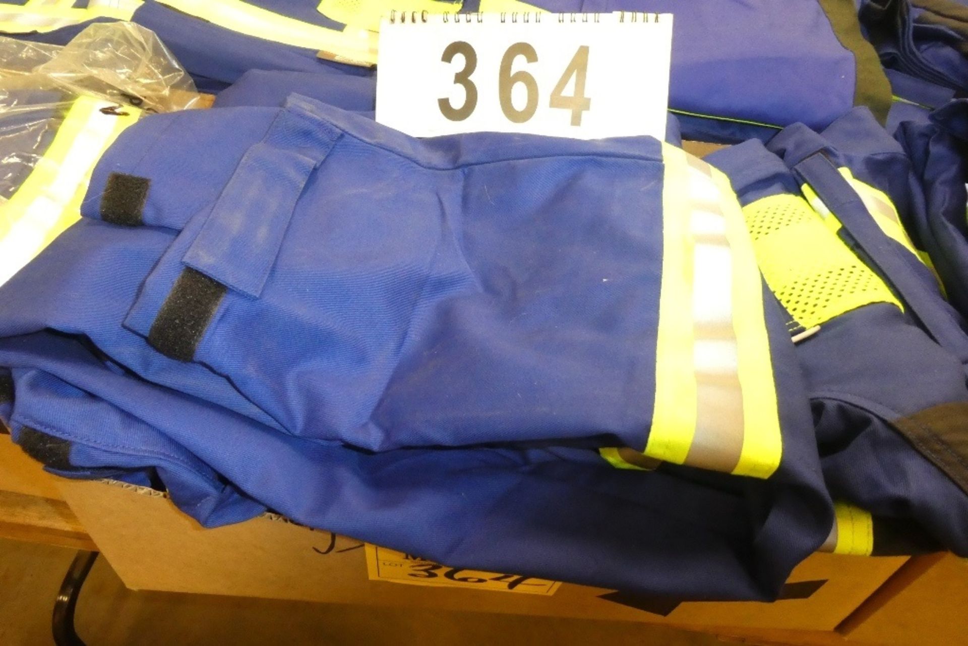 5-CSC WORKWEAR ALEIHA HI-VIZ FR WOMENS COVERALLS, BLUE, SIZE LARGE