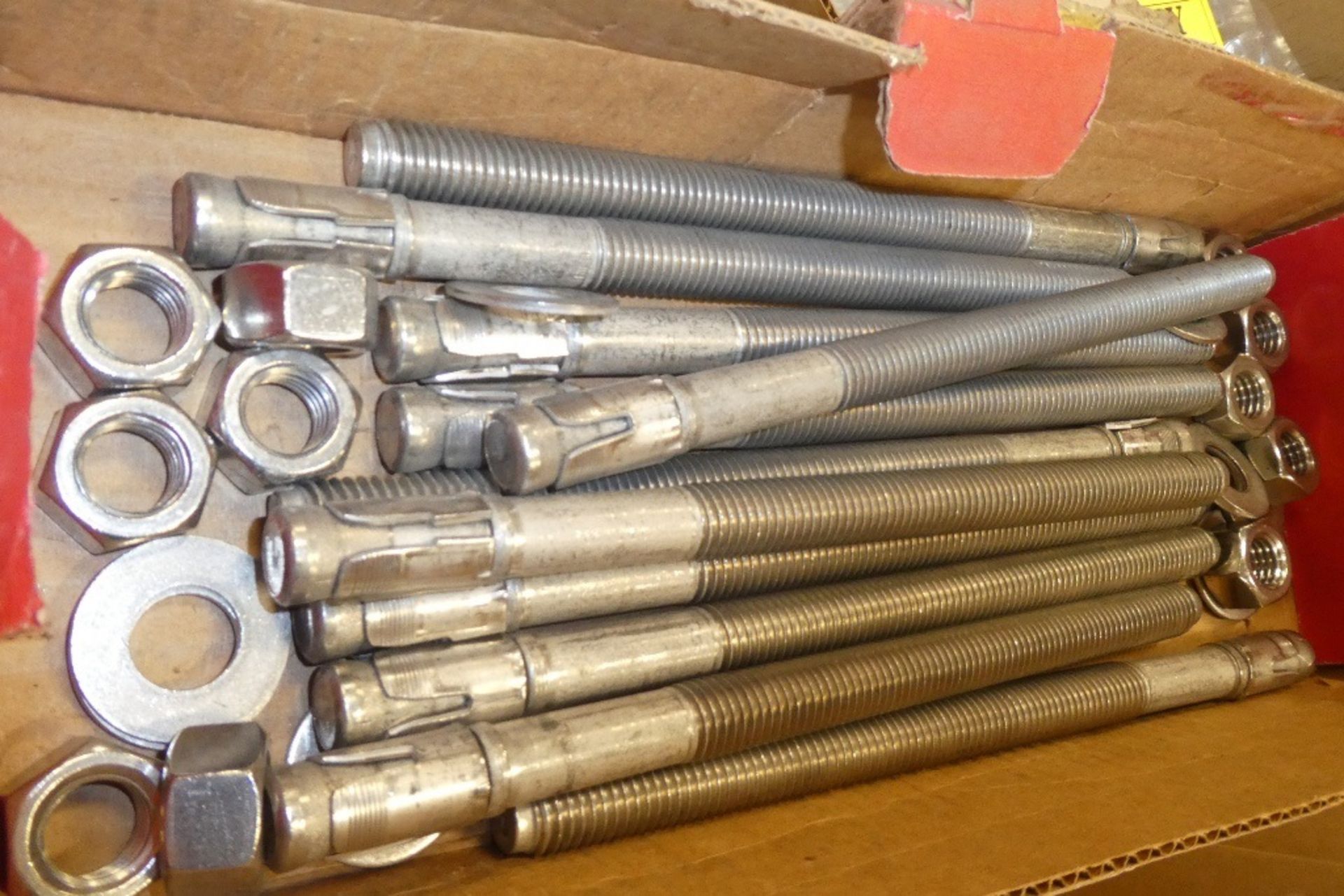 HILTI 1/4 X 1 1/4 POP RIVETS, HILTI 1/2" ANCHORS, 5/8X10" ANCHORS, ETC - Image 4 of 4