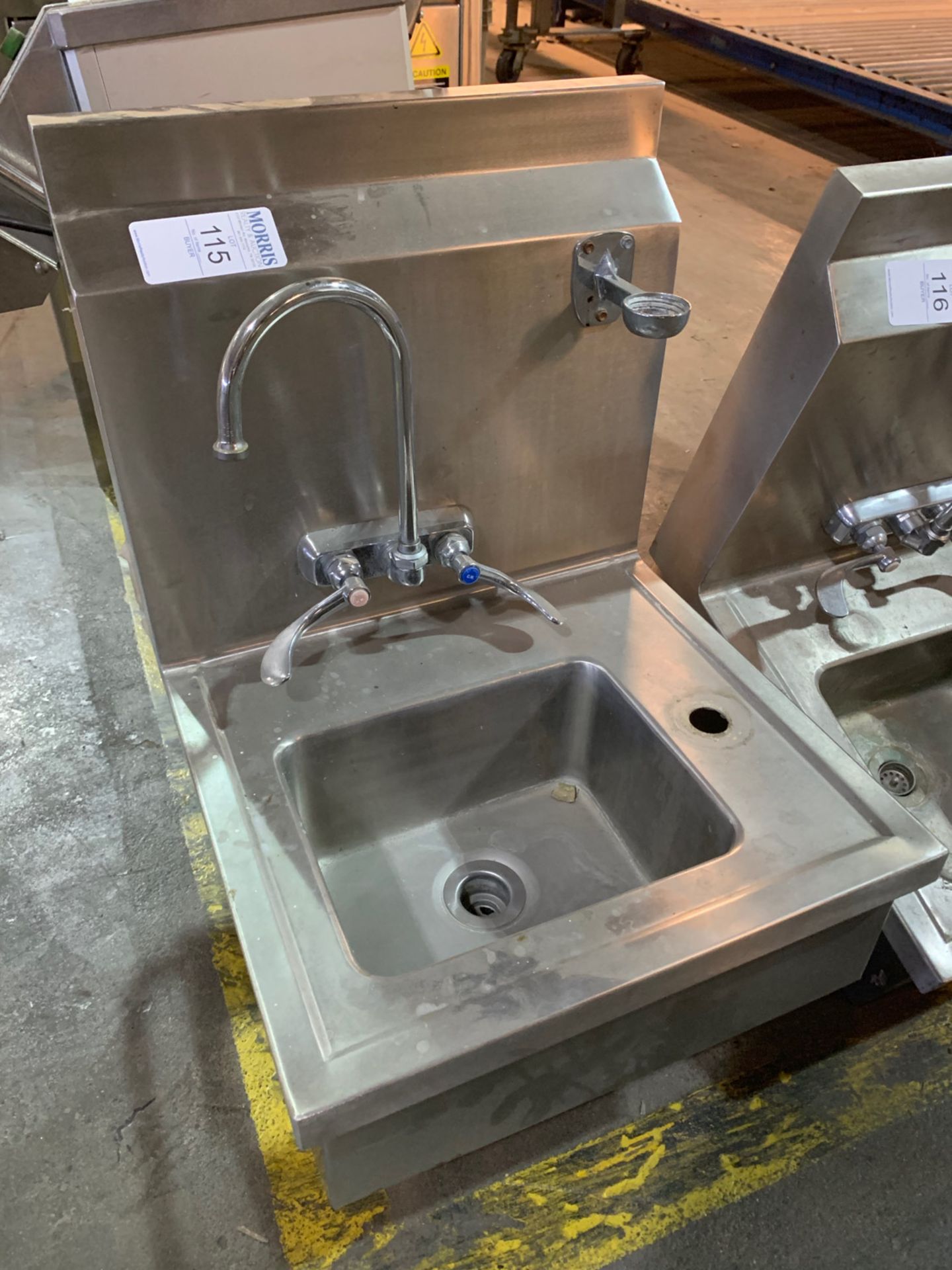 Hand washing station, stainless steel