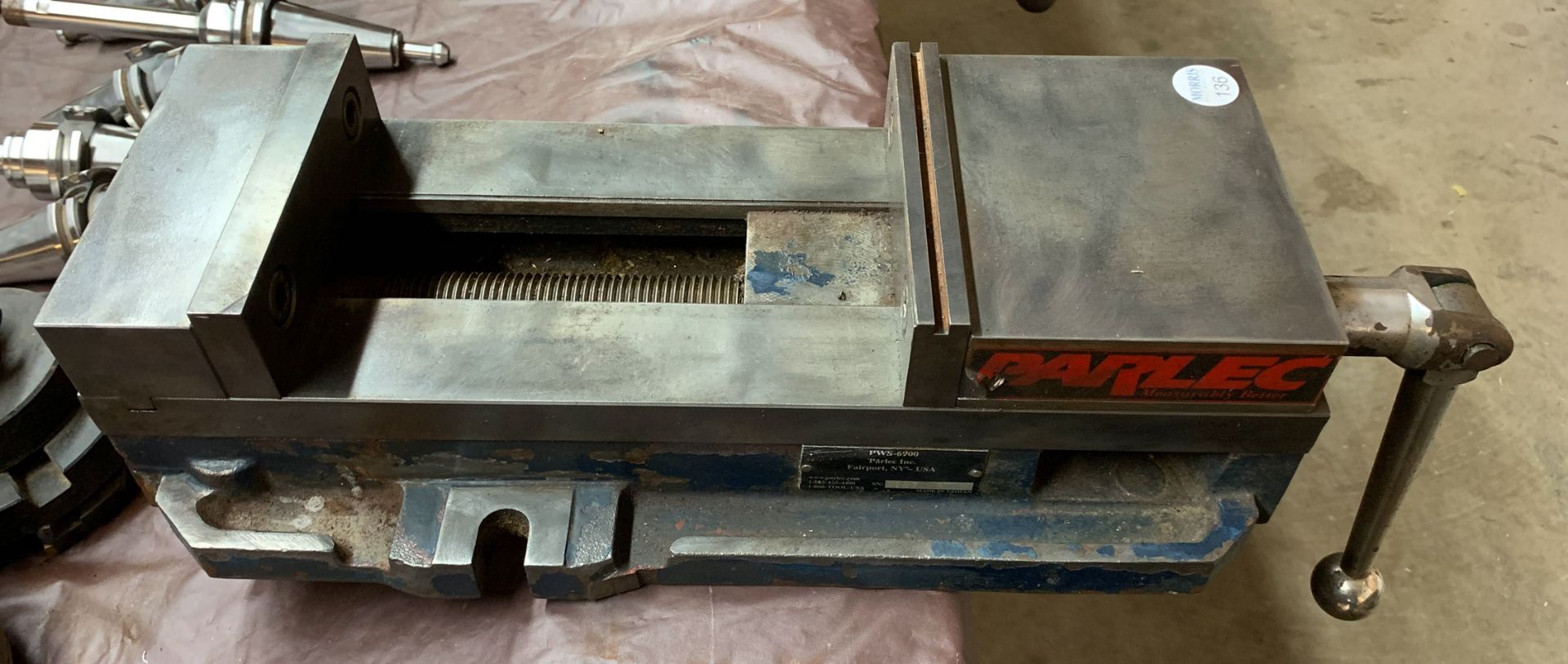 Milling vise, Parlec - Image 2 of 2