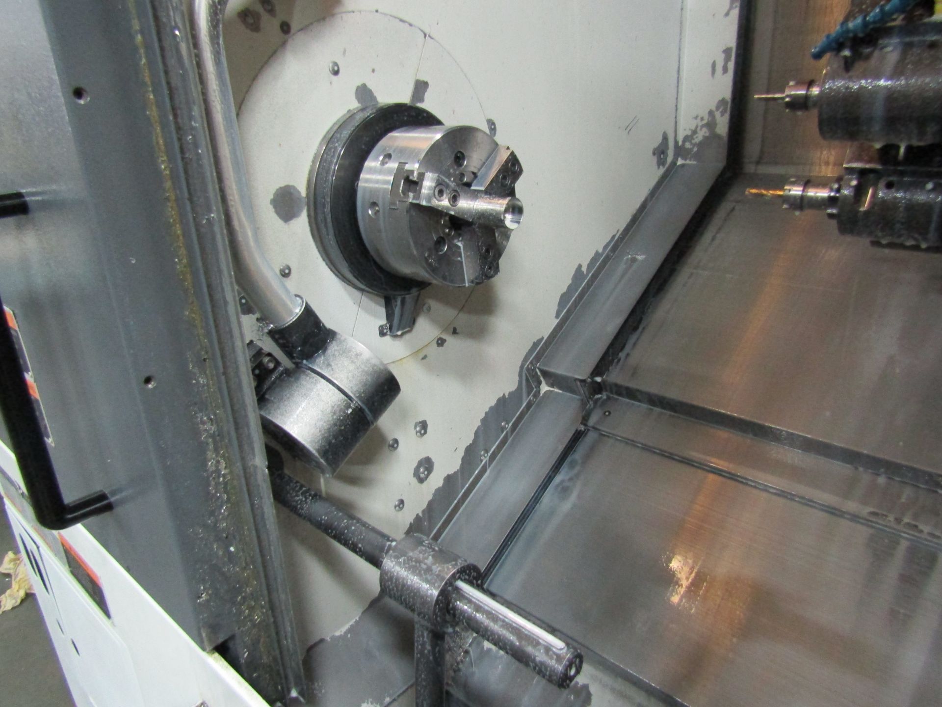 MORI SEIKI NL1500SY CNC LATHE, 7 AXIS, MORI SEIKI MSX 850III CONTROL PANEL, 6" CHUCK ON MAIN - Image 8 of 11