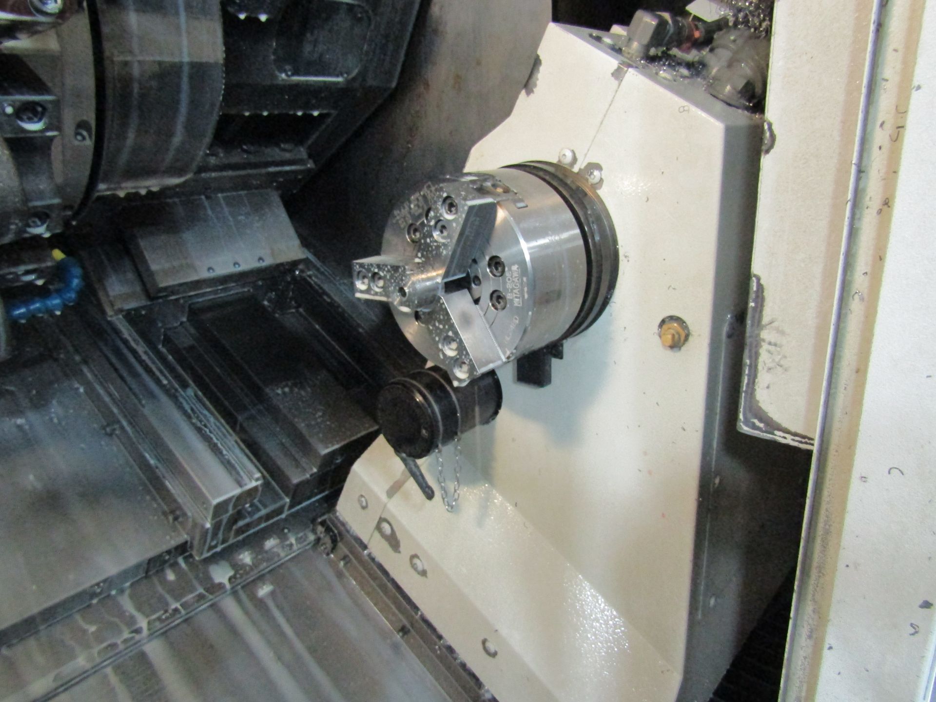 MORI SEIKI NL1500SY CNC LATHE, 7 AXIS, MORI SEIKI MSX 850III CONTROL PANEL, 6" CHUCK ON MAIN - Image 9 of 11