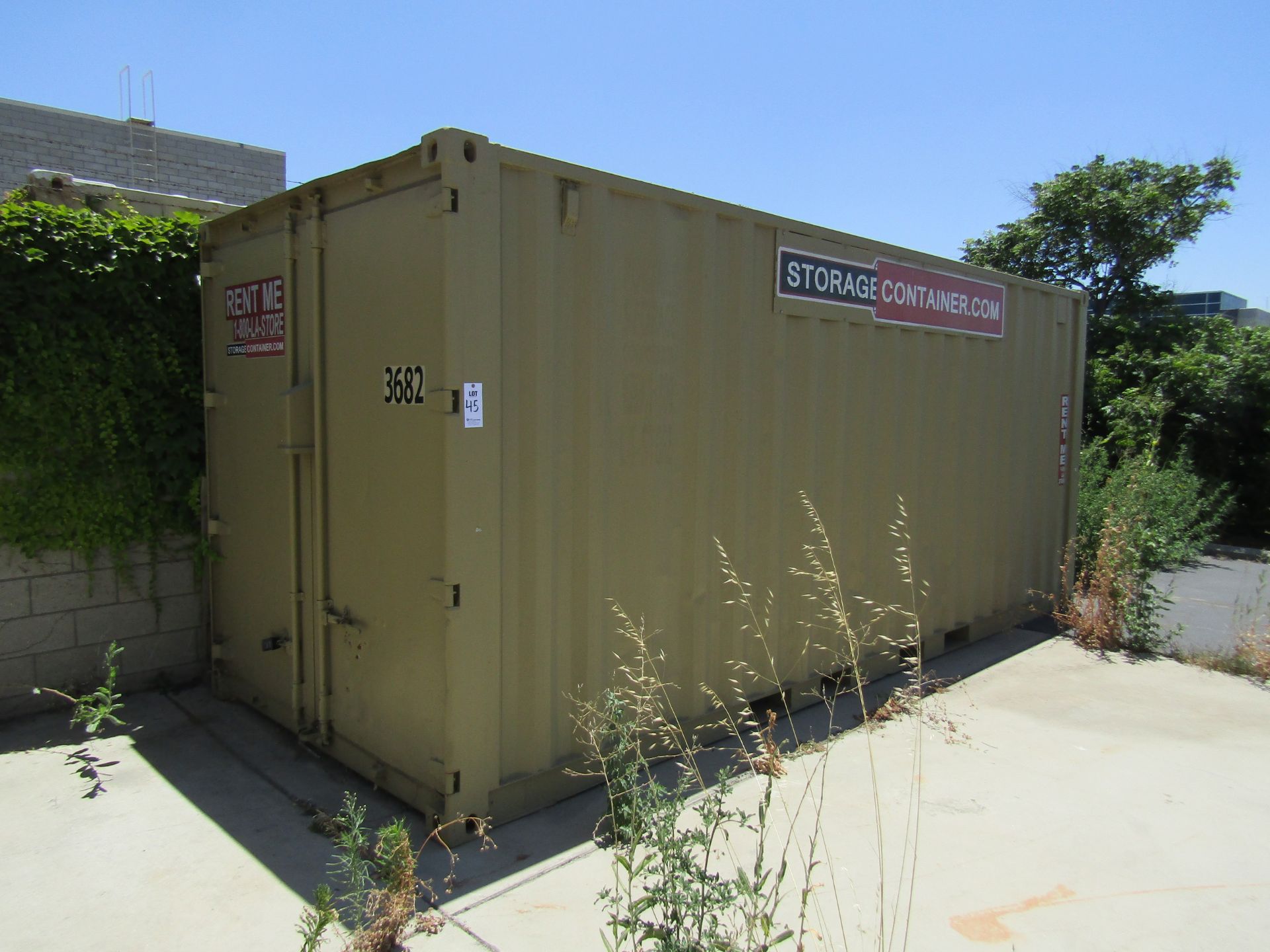 20 FT OVERSEAS STORAGE CONTAINER (CONTAINER ONLY)