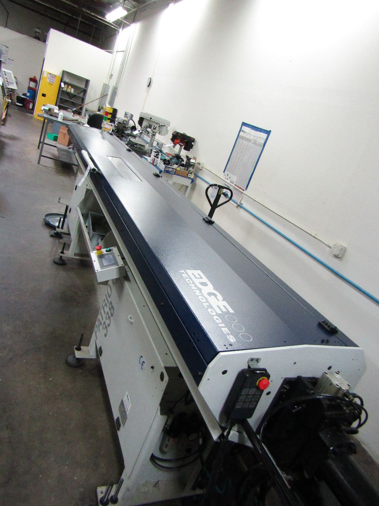 2016 GANESH CYCLONE 32CS SWISS TURNING LATHE, CHIP CONVEYOR WITH CHIP CATCHER, S/N: CB160512, W/ - Image 11 of 24