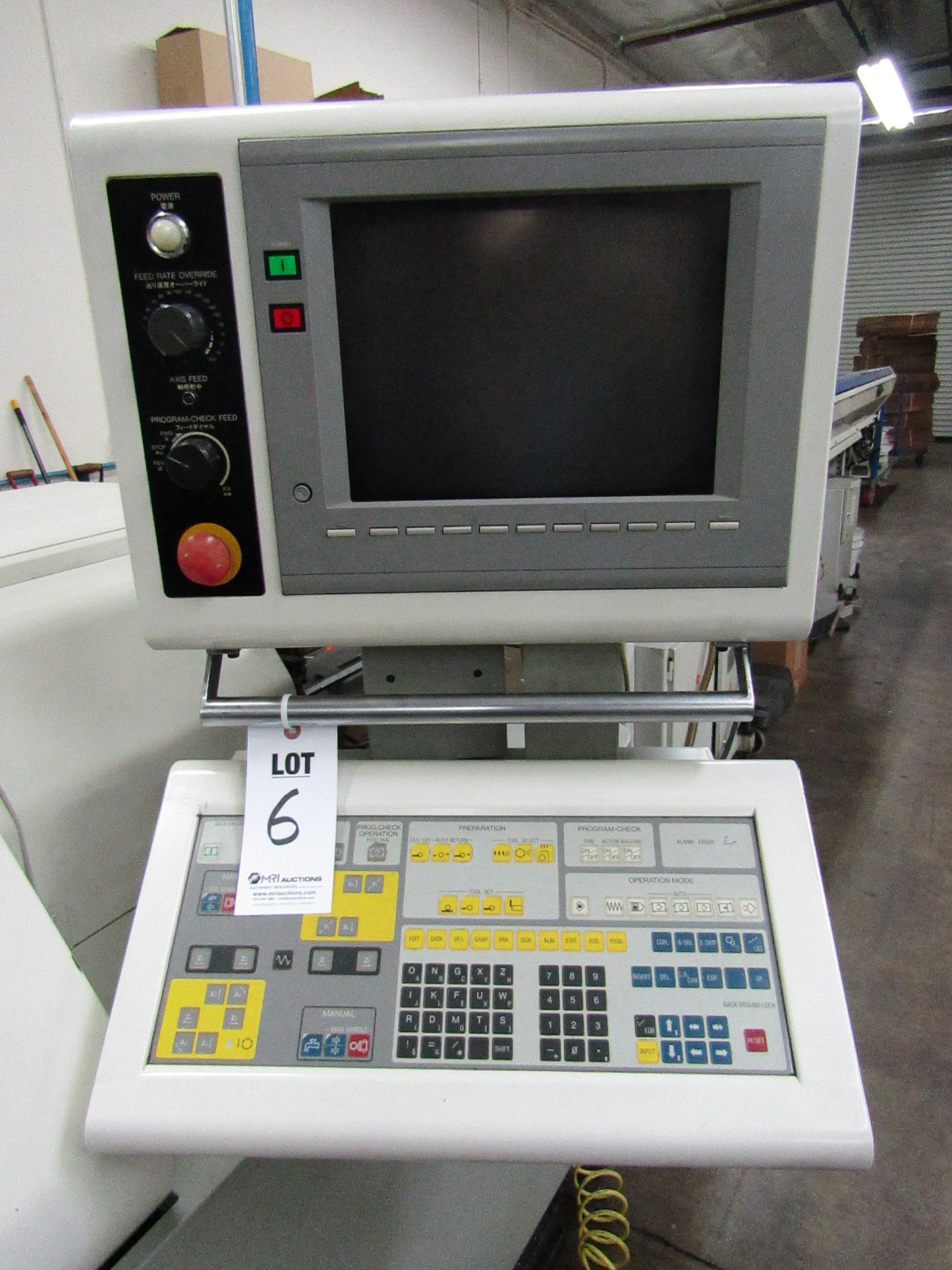 1995 CITIZEN M20 MULTI AXIS SWISS TYPE SCREW MACHINE, MODEL M-2, S/N: V4230, W/1998 IEMCA MINI - Image 2 of 15