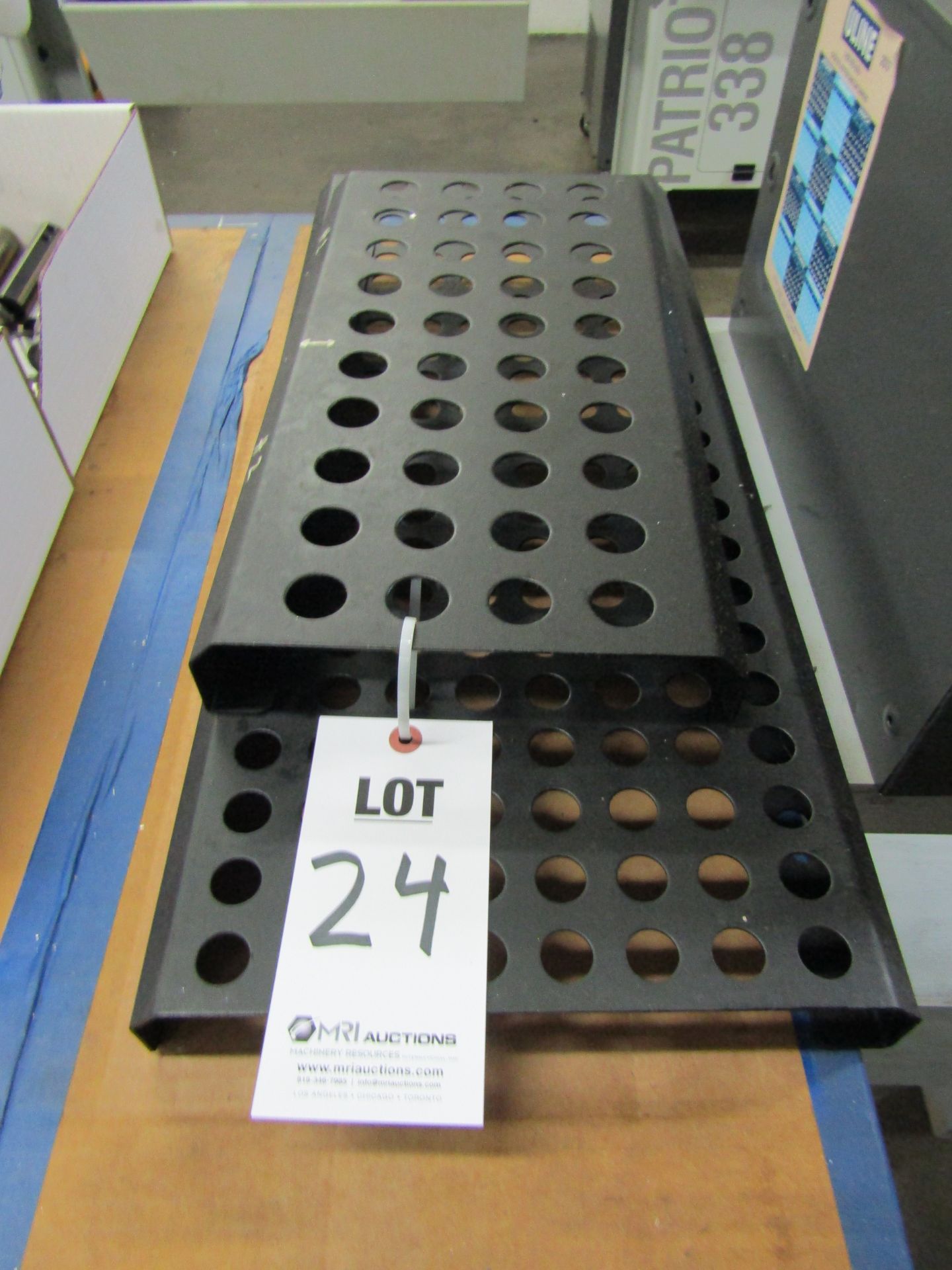 (2) COLLET ORGANIZATION RACKS