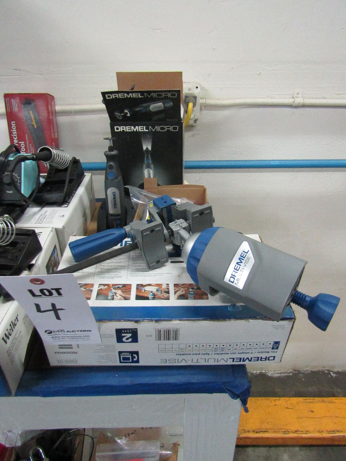 LOT TO INCLUDE: (1) DREMEL MULTIVISE, (1) DREMEL MICRO