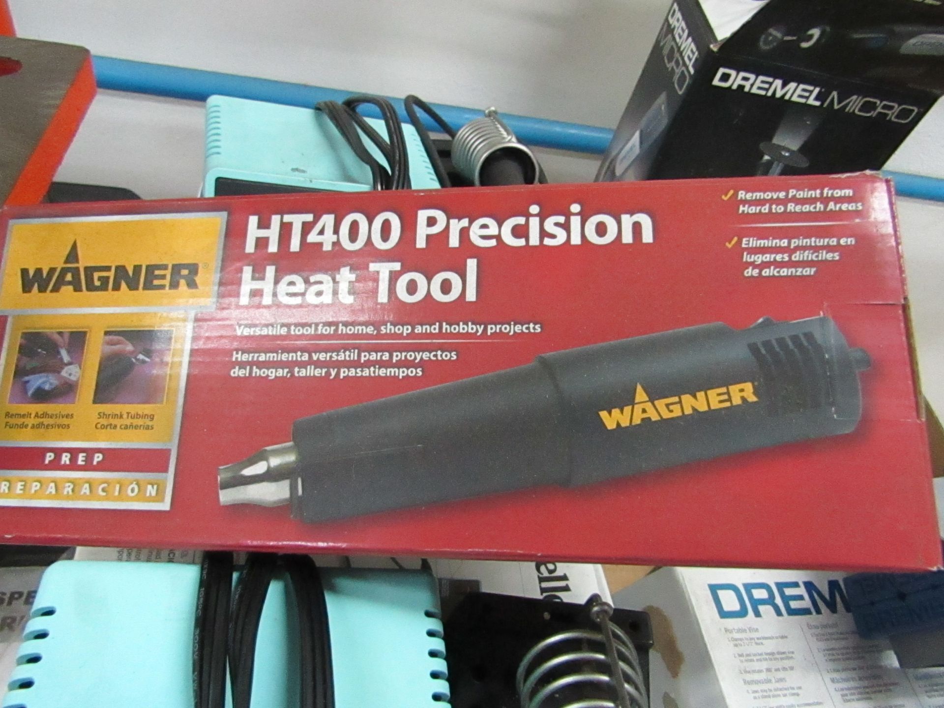 LOT TO INCLUDE: (2) WELLER SOLDERING STATIONS, MODEL WES51, (2) WAGNER PRECISION HEAT TOOL, MODEL - Image 3 of 3