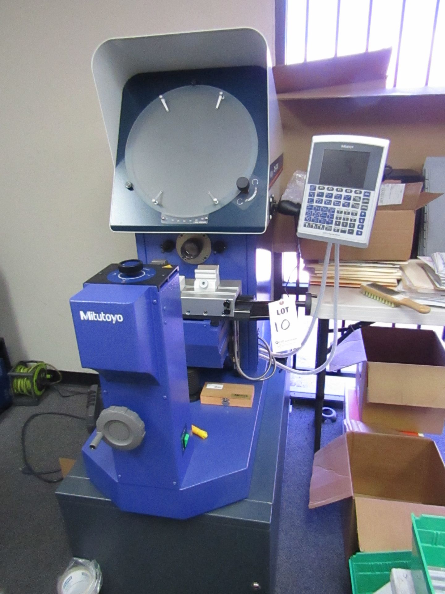 2016 MITUTOYO OPTICAL COMPARATOR, MODEL PH-A14, SERIAL 126001709, TO INCLUDE ALL ASSOCIATED PARTS,