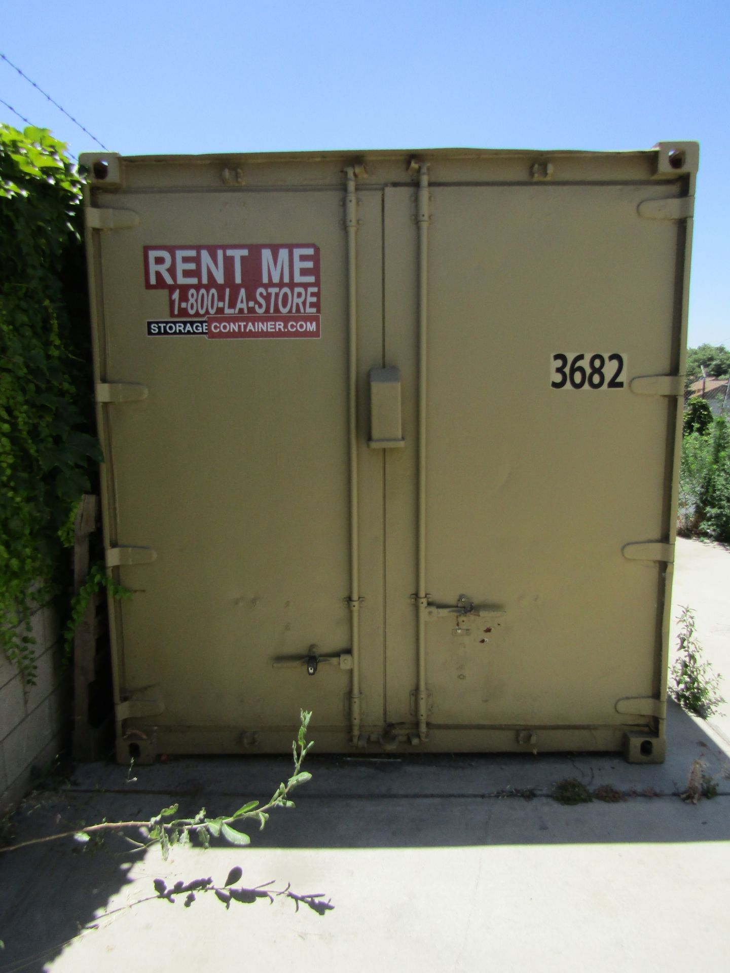 20 FT OVERSEAS STORAGE CONTAINER (CONTAINER ONLY) - Image 2 of 3