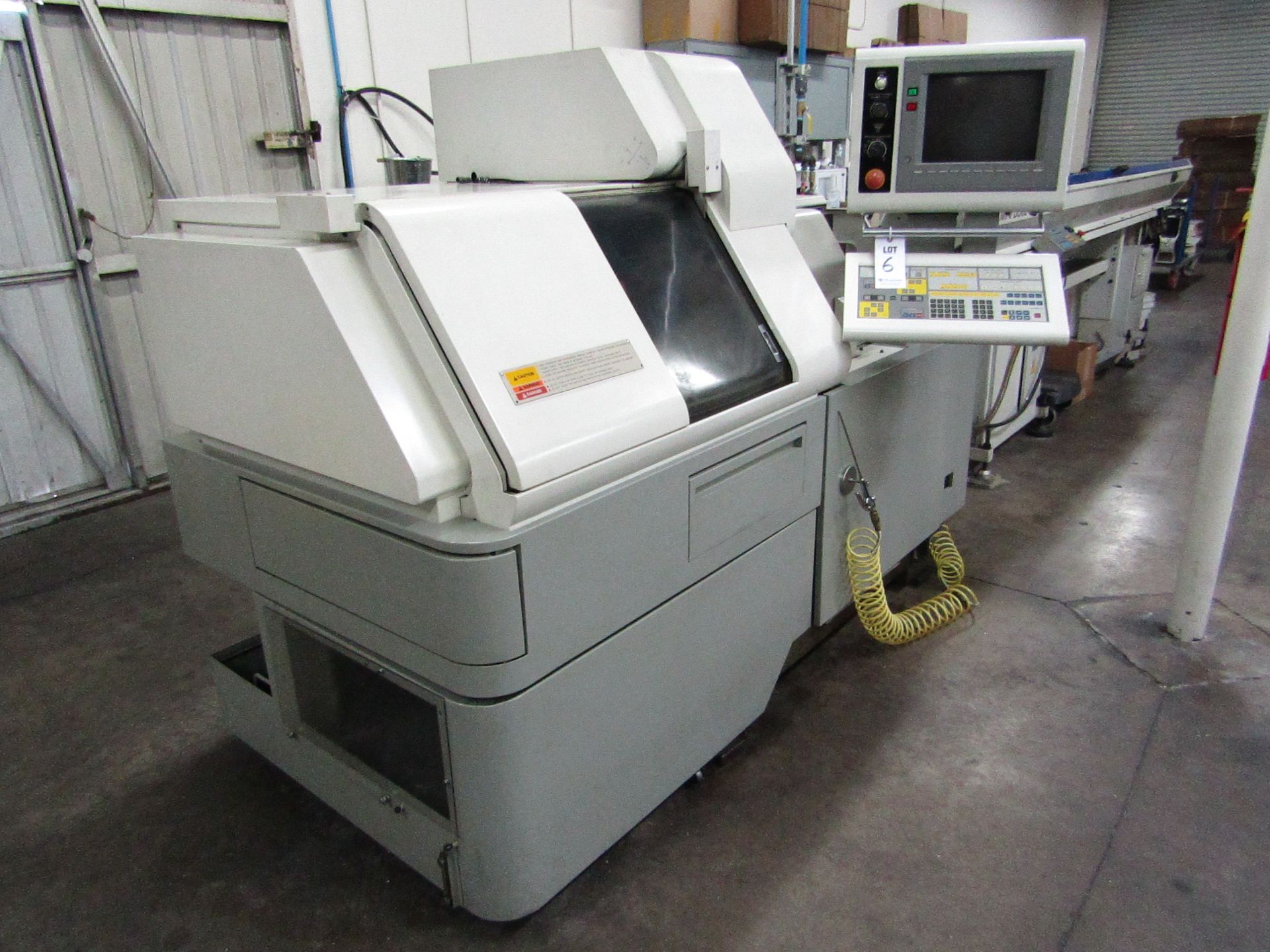 1995 CITIZEN M20 MULTI AXIS SWISS TYPE SCREW MACHINE, MODEL M-2, S/N: V4230, W/1998 IEMCA MINI