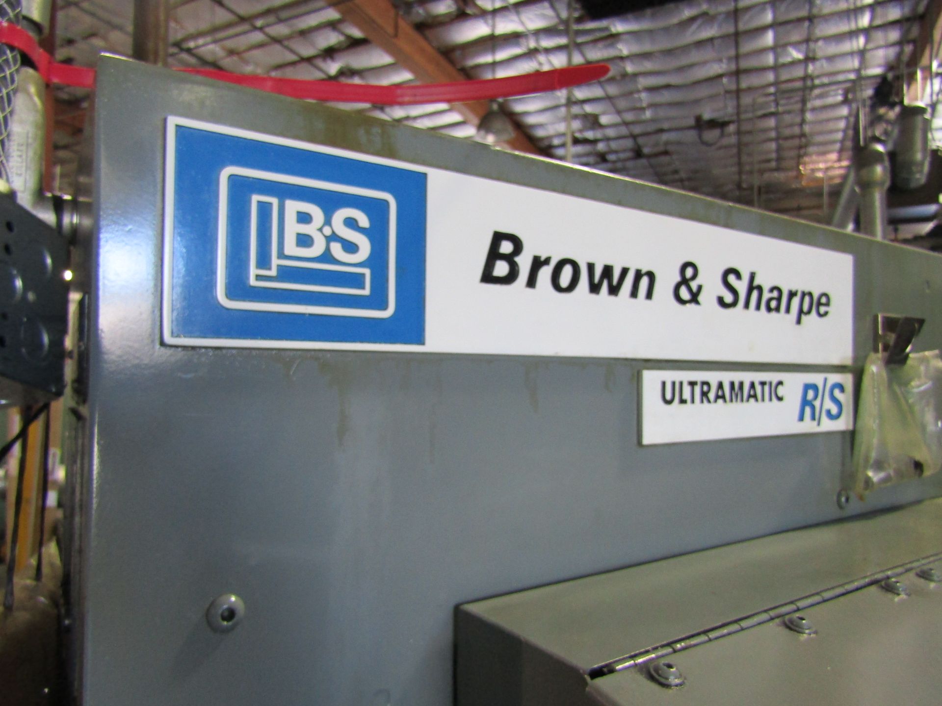 BROWNE & SHARPE AUTOMATIC LATHE SCREW MACHINE, MODEL ULTRAMATIC R/S, SERIAL 542-2-9110-1 5/8. LOT TO - Image 4 of 10