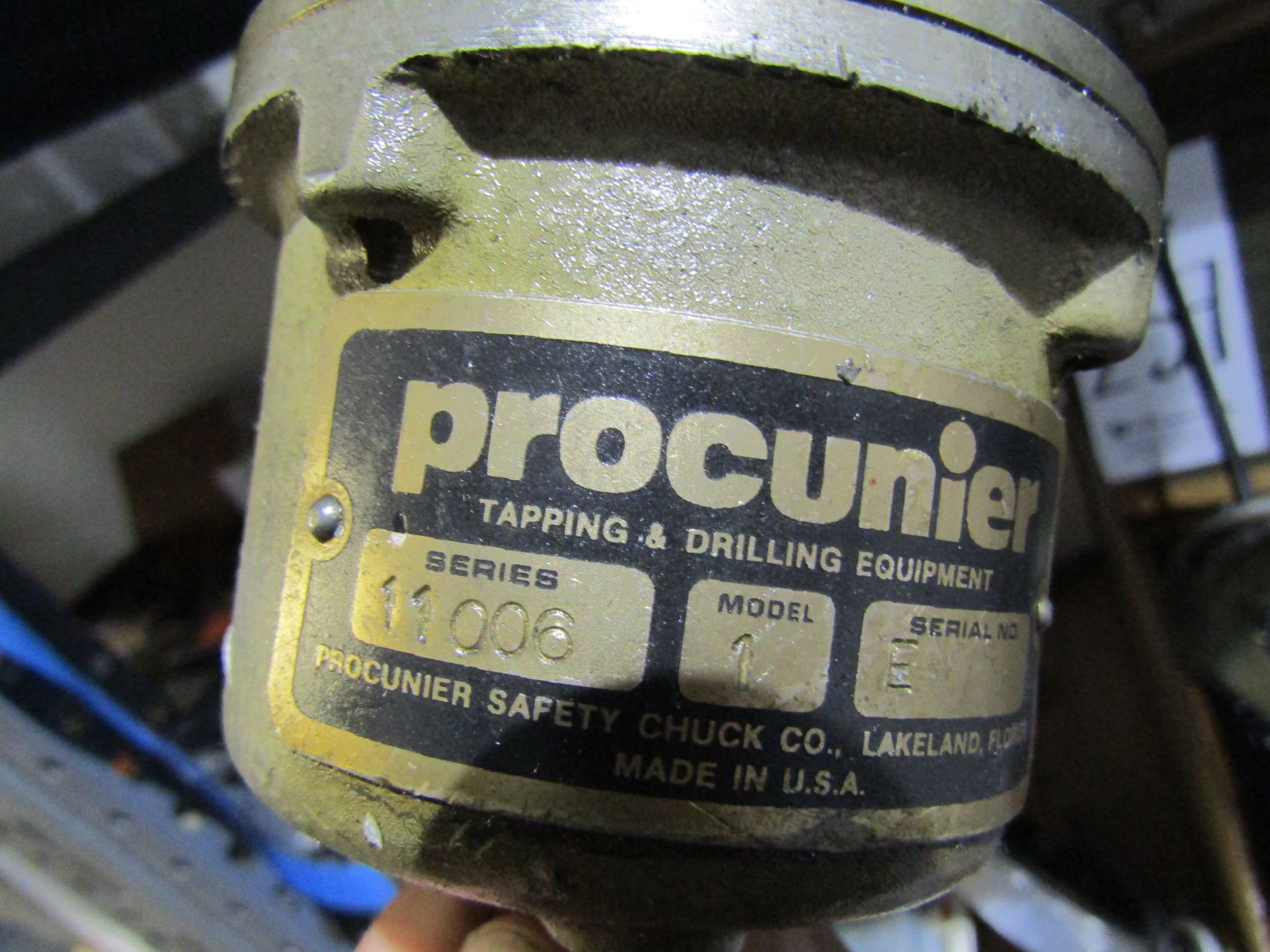 LOT TO INCLUDE: (2) PROCUNIER TAPPING HEADS, MODEL 11006, DIE HEADS, DIE HOLDERS - Image 3 of 4