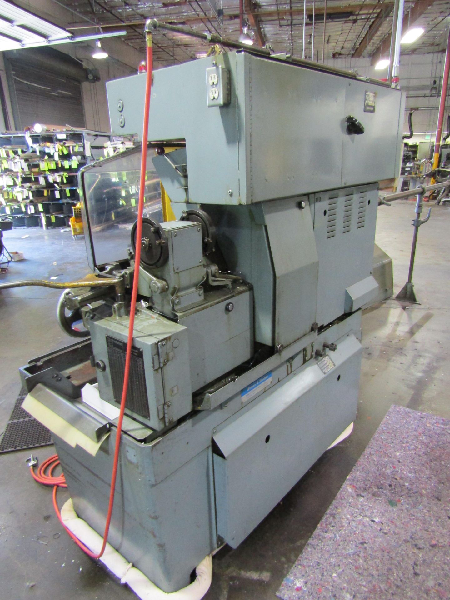 BROWNE & SHARPE AUTOMATIC LATHE SCREW MACHINE, MODEL ULTRAMATIC R/S, SERIAL 542-2-9110-1 5/8. LOT TO - Image 7 of 10