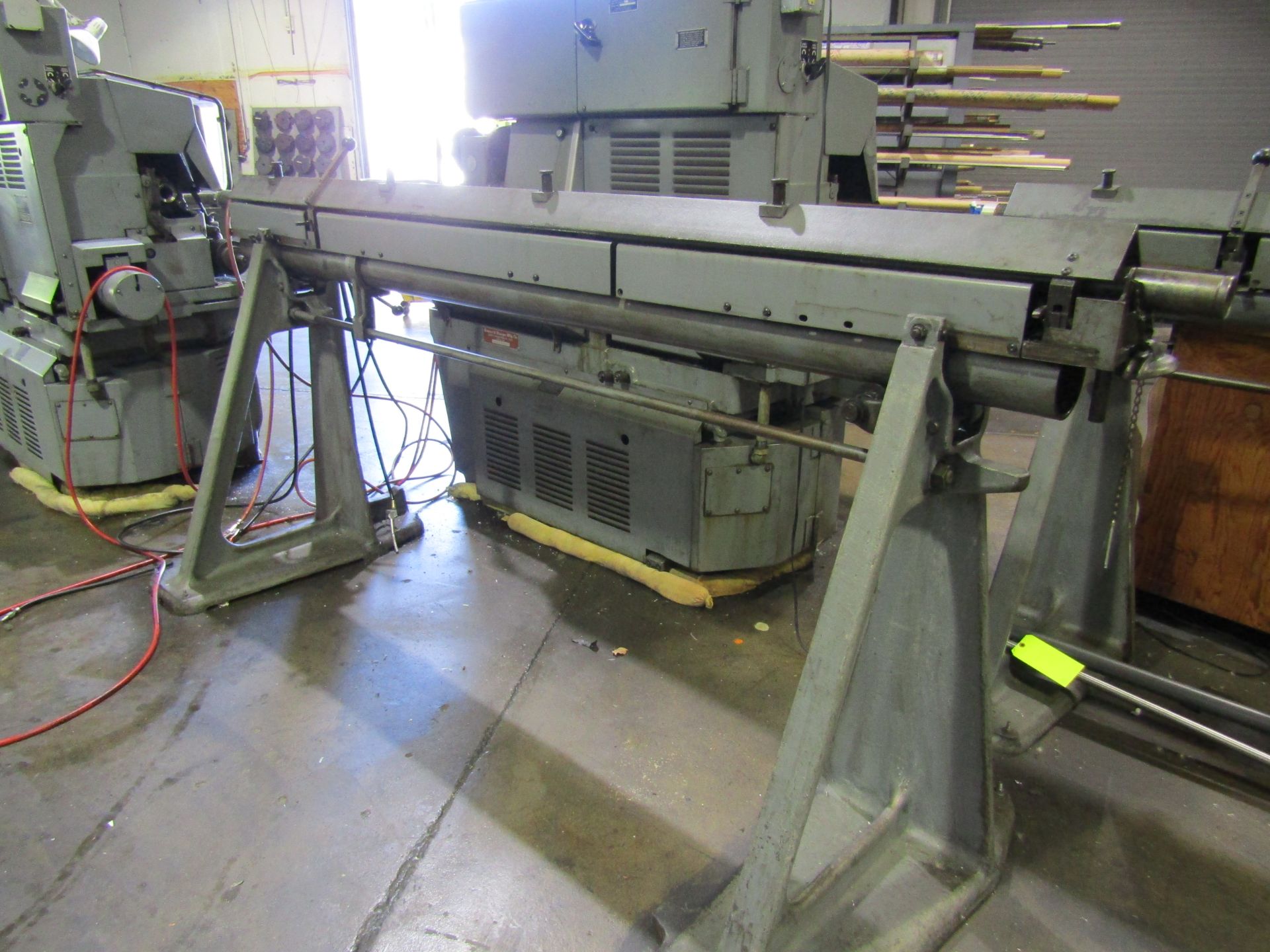 BROWNE & SHARPE AUTOMATIC LATHE SCREW MACHINE, SERIAL 542-2-6927-1 5/8. LOT TO INCLUDE: ASSOCIATED - Image 7 of 7