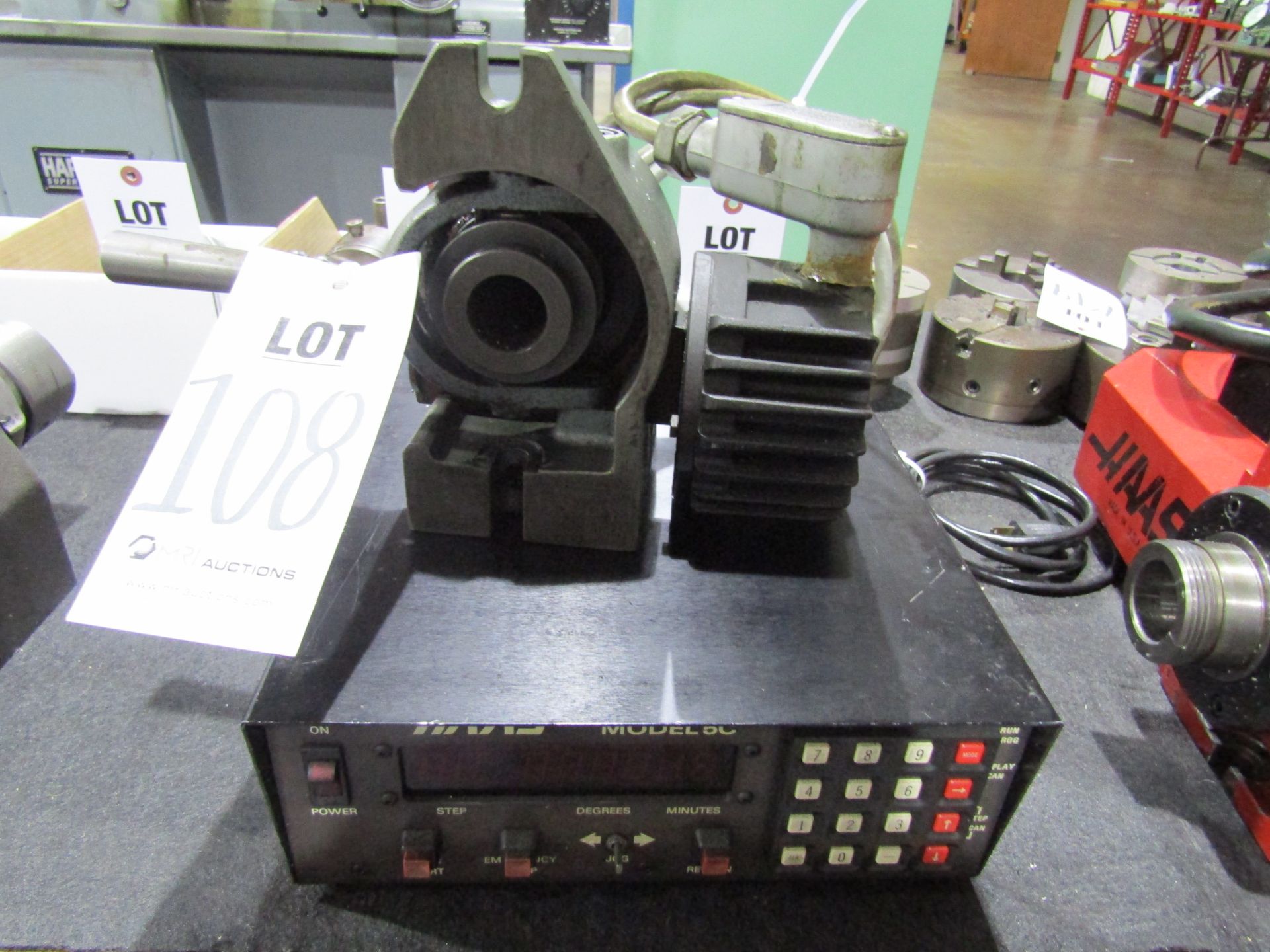 HAAS PROGRAMMABLE COLLET INDEXER, SERIAL 8455, HAAS MODEL 5C SYSTEM