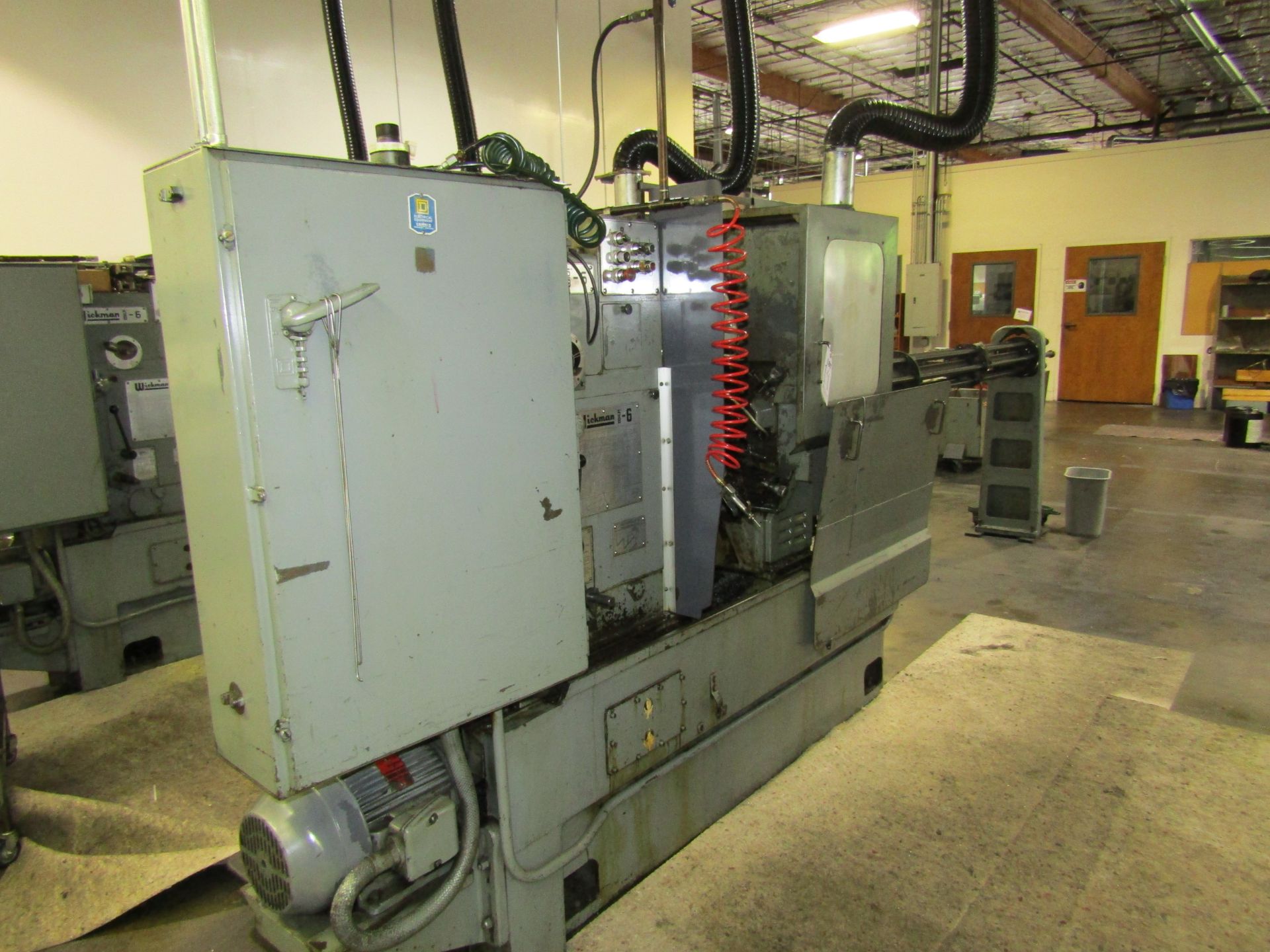 WICKMAN 6 SPINDLE AUTOMATIC SCREW MACHINE, 5/8", INSPECTION 13368. LOT TO INCLUDE: ASSOCIATED