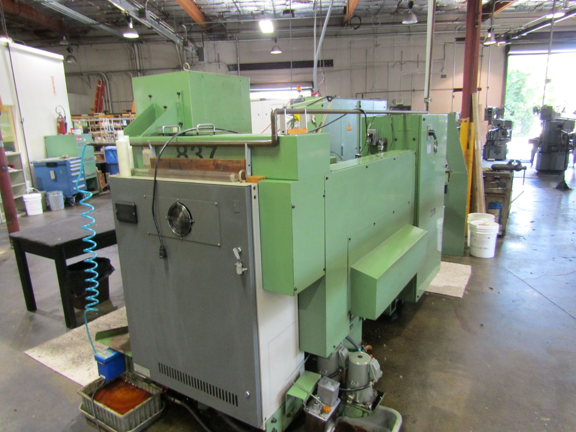 HITACHI SEIKI HI TEC-TURN CNC LATHE, MODEL HT20, SERIAL 21719, FANUC SYSTEM 10TE-F. LOT INCLUDES: - Image 15 of 20