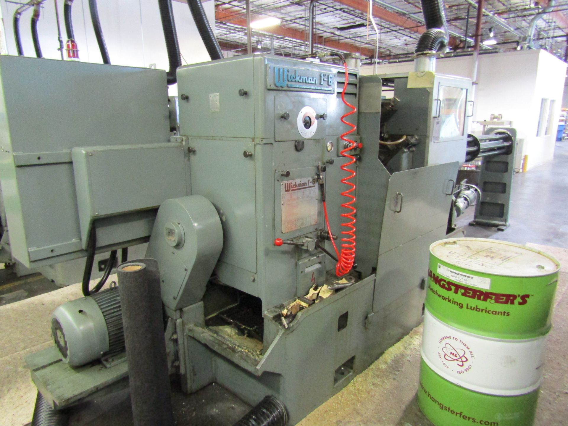 WICKMAN 6 SPINDLE AUTOMATIC SCREW MACHINE, 1", INSPECTION 14916. LOT TO INCLUDE: ASSOCIATED - Image 3 of 9