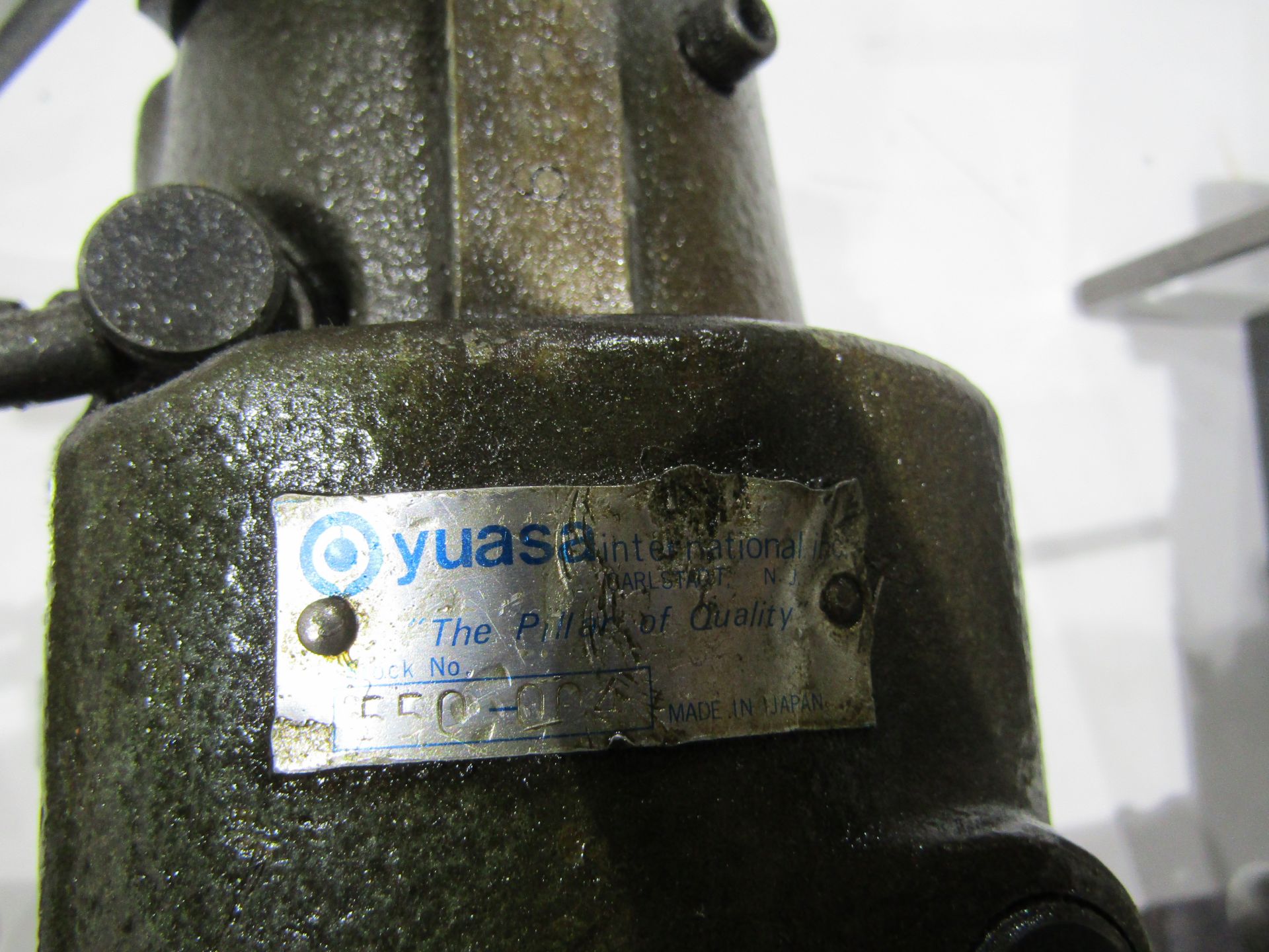 YUASA COLLET INDEXER, MODEL 550-004, SERIAL 801794 - Image 5 of 5