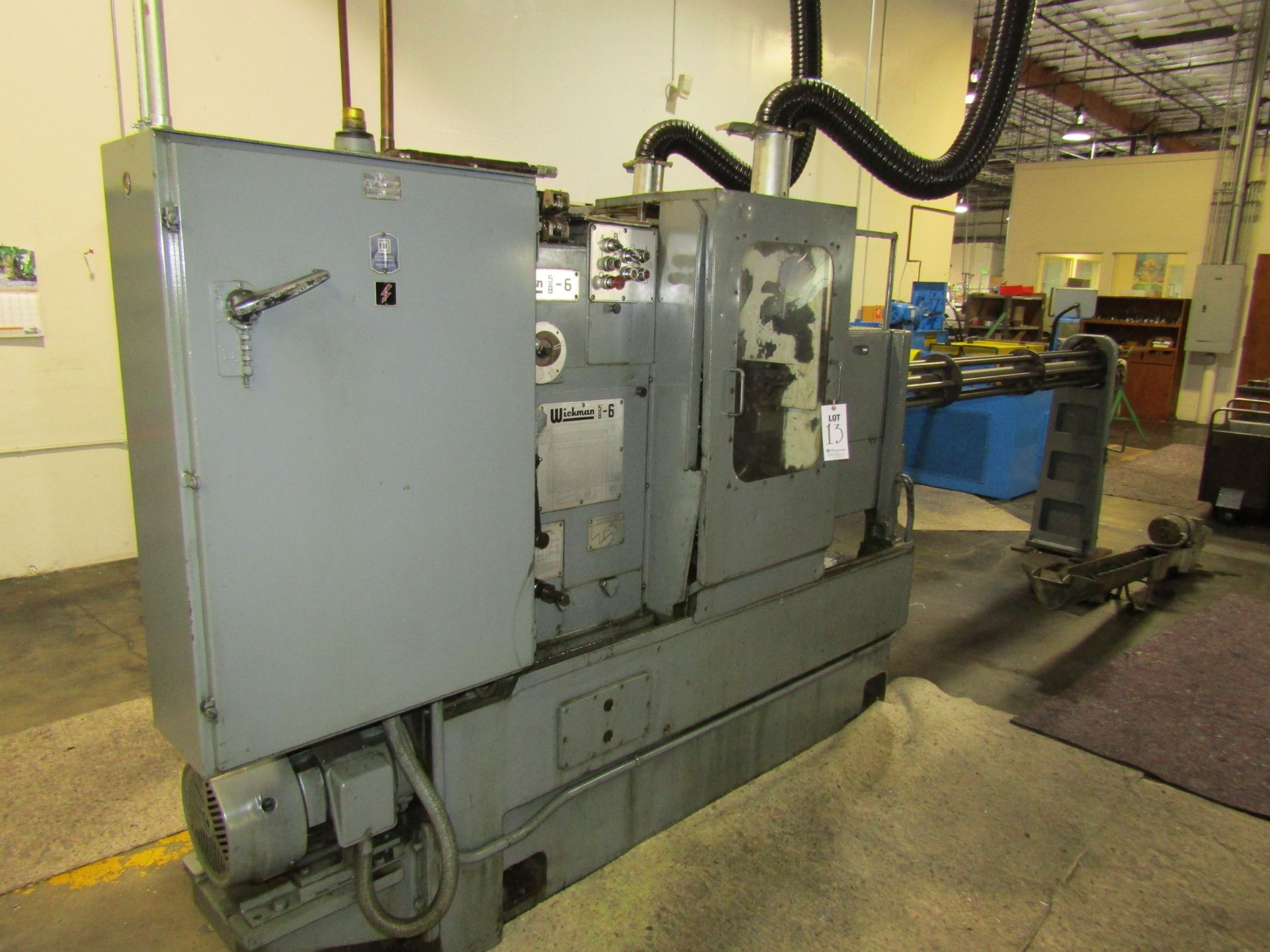 WICKMAN 6 SPINDLE AUTOMATIC SCREW MACHINE, 5/8", SERIAL 670190, INSPECTION 13368. LOT TO INCLUDE: - Image 4 of 10