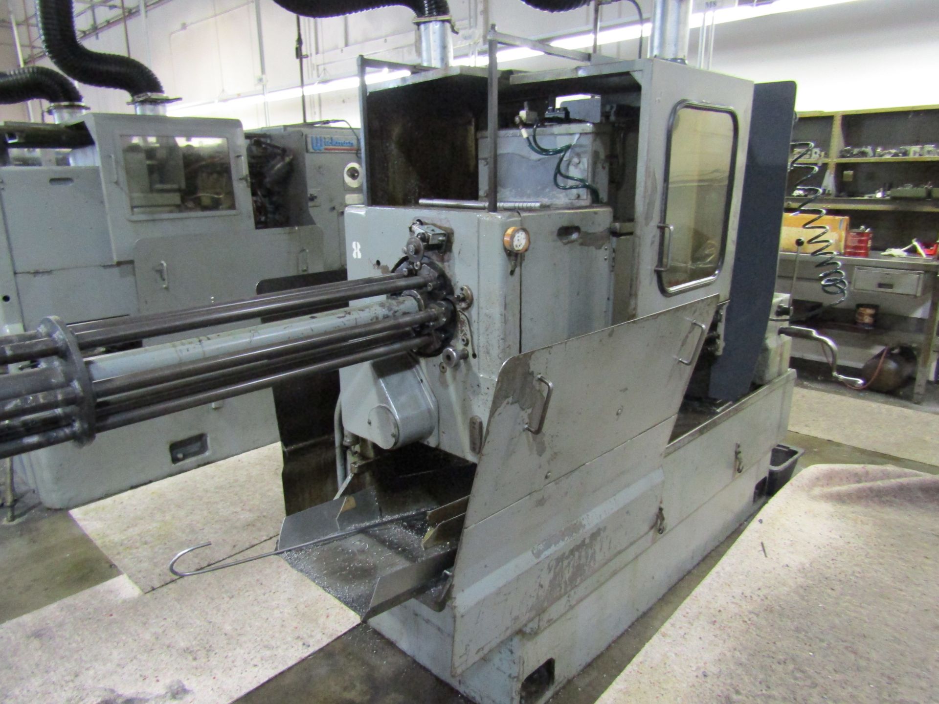 WICKMAN 6 SPINDLE AUTOMATIC SCREW MACHINE, 5/8", INSPECTION 13368. LOT TO INCLUDE: ASSOCIATED - Image 6 of 7