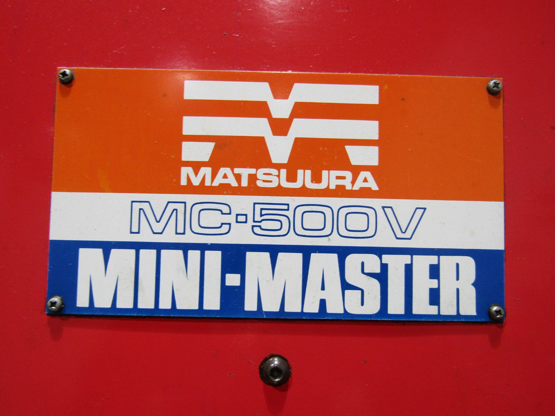 MATSUURA CNC MILL VERTICAL MACHINING CENTER, MODEL MC-500V, SERIAL 81092057, MANUFACTURED 09, - Image 4 of 13