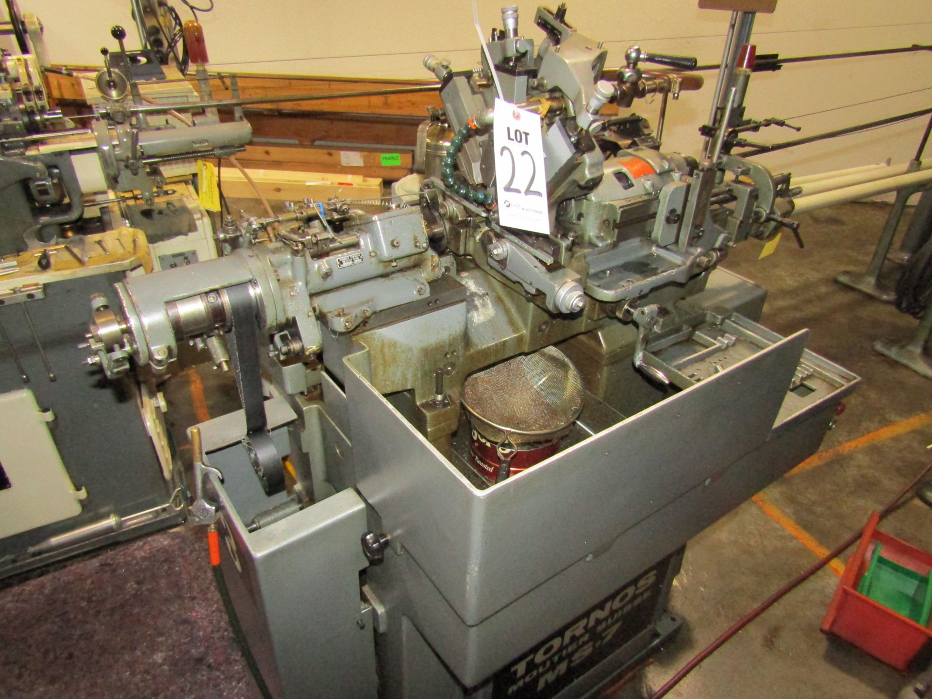 TORNOS AUTOMATIC SWISS LATHE, MODEL MS-7, SERIAL MS 51475 - Image 2 of 7