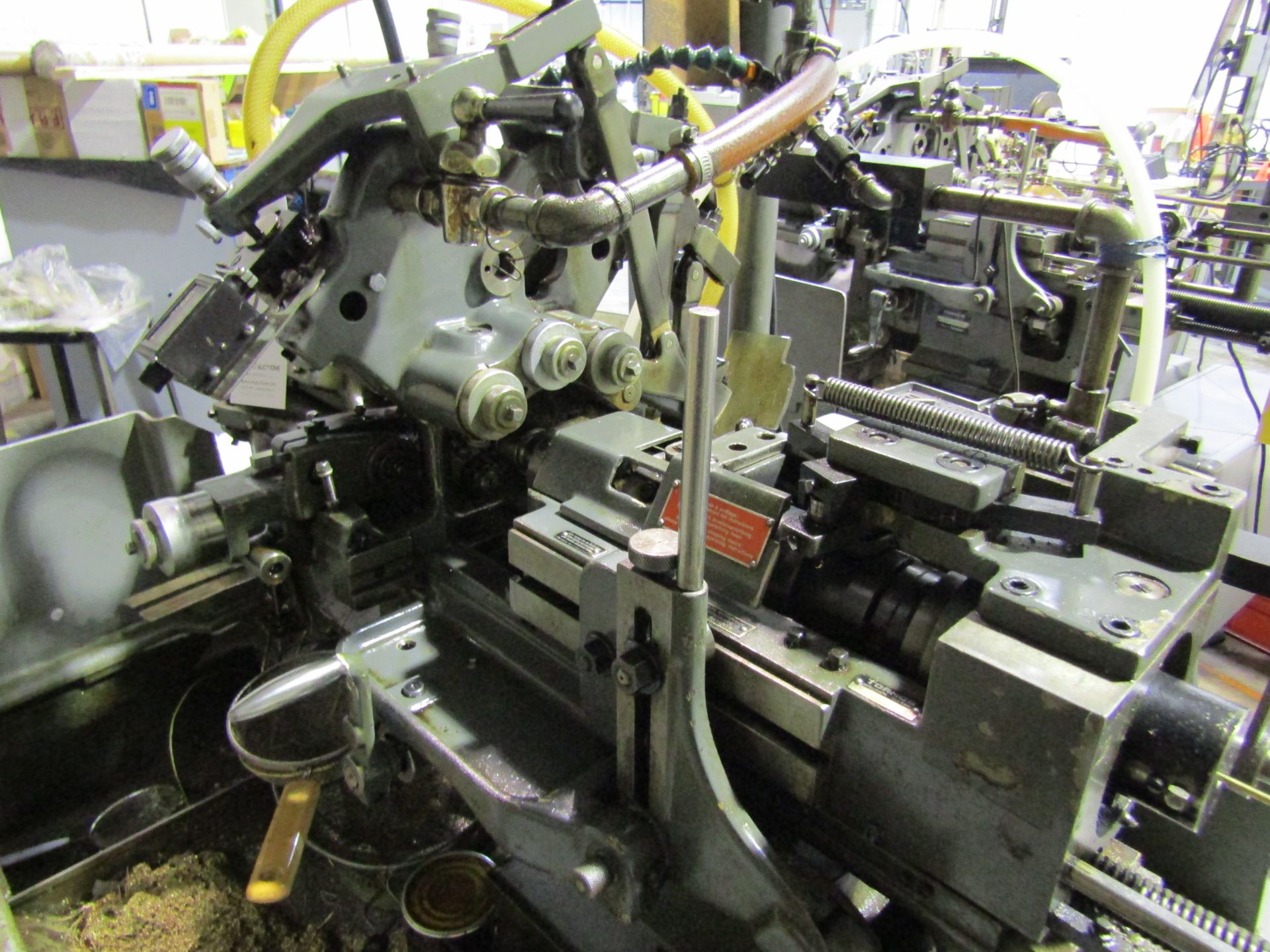 TORNOS AUTOMATIC SWISS LATHE, MODEL MS-7, SERIAL MS 50150 - Image 8 of 10
