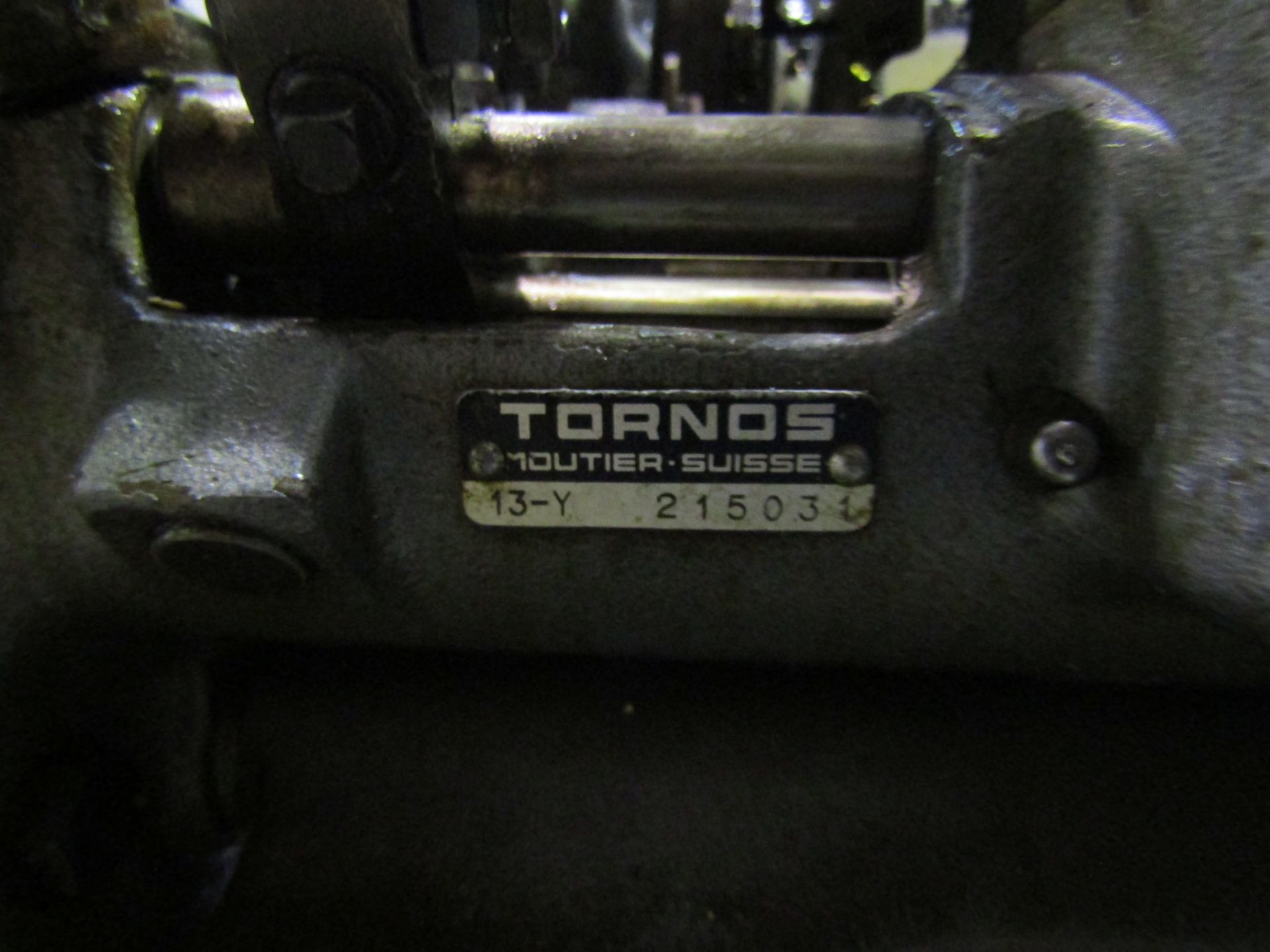 TORNOS AUTOMATIC SWISS LATHE, MODEL MS-7, SERIAL MS 50150 - Image 4 of 10