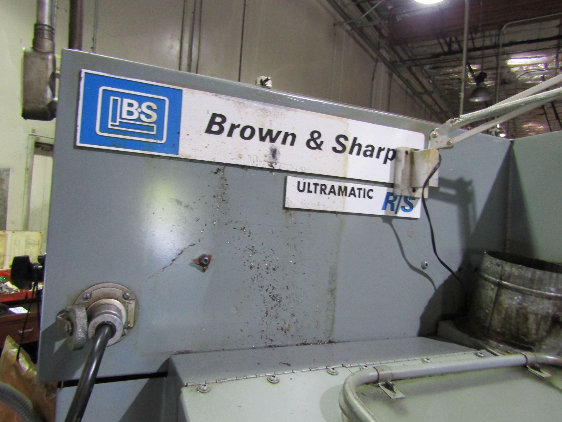 BROWNE & SHARPE AUTOMATIC LATHE SCREW MACHINE, MODEL ULTRAMATIC R/S, SERIAL 542-00-9665-1/2. LOT - Image 3 of 10