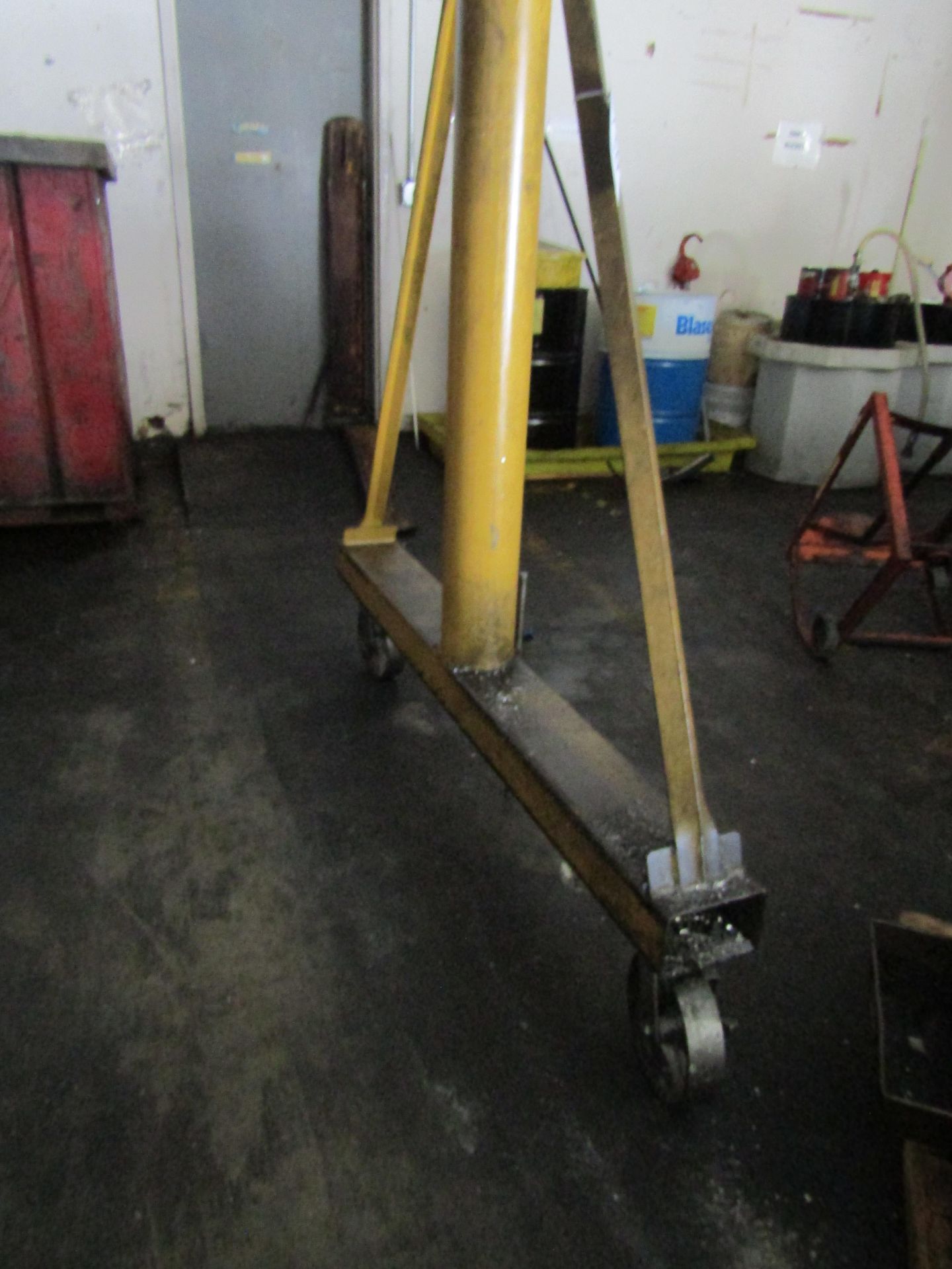 LOT TO INCLUDE: (1) CONTRX 2 TON GANTRY CRANE, MODEL GC2-16, SERIAL 23138 (1) LODESTAR CM HOIST, 2 - Image 4 of 6