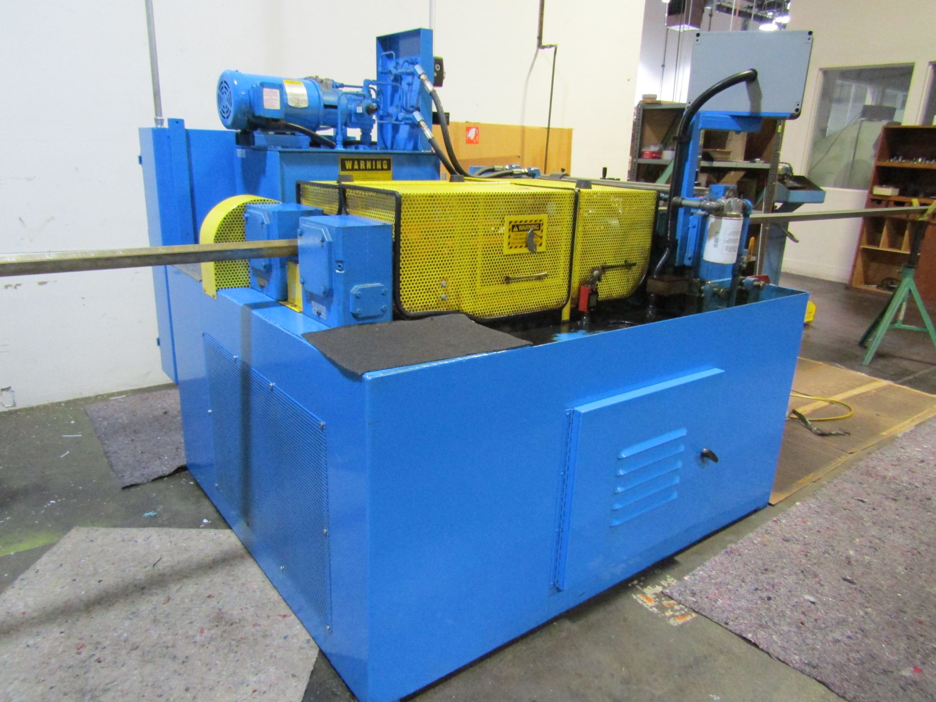 TMC TESKER THREAD ROLLER, MODEL 200, SERIAL 01744, MANUFACTURED 2001. LOT TO INCLUDE: LARGE QUANTITY - Image 4 of 11