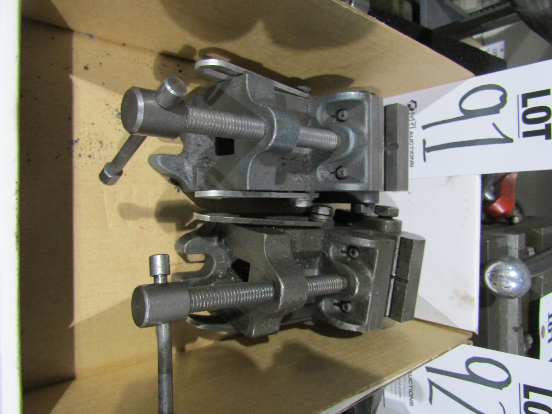 LOT TO INCLUDE (4) SMALL VISES: (1) PALMGREN PRECISION VISE, (2) PRECISION VISES, (1) C-CLAMP VISE - Image 3 of 4