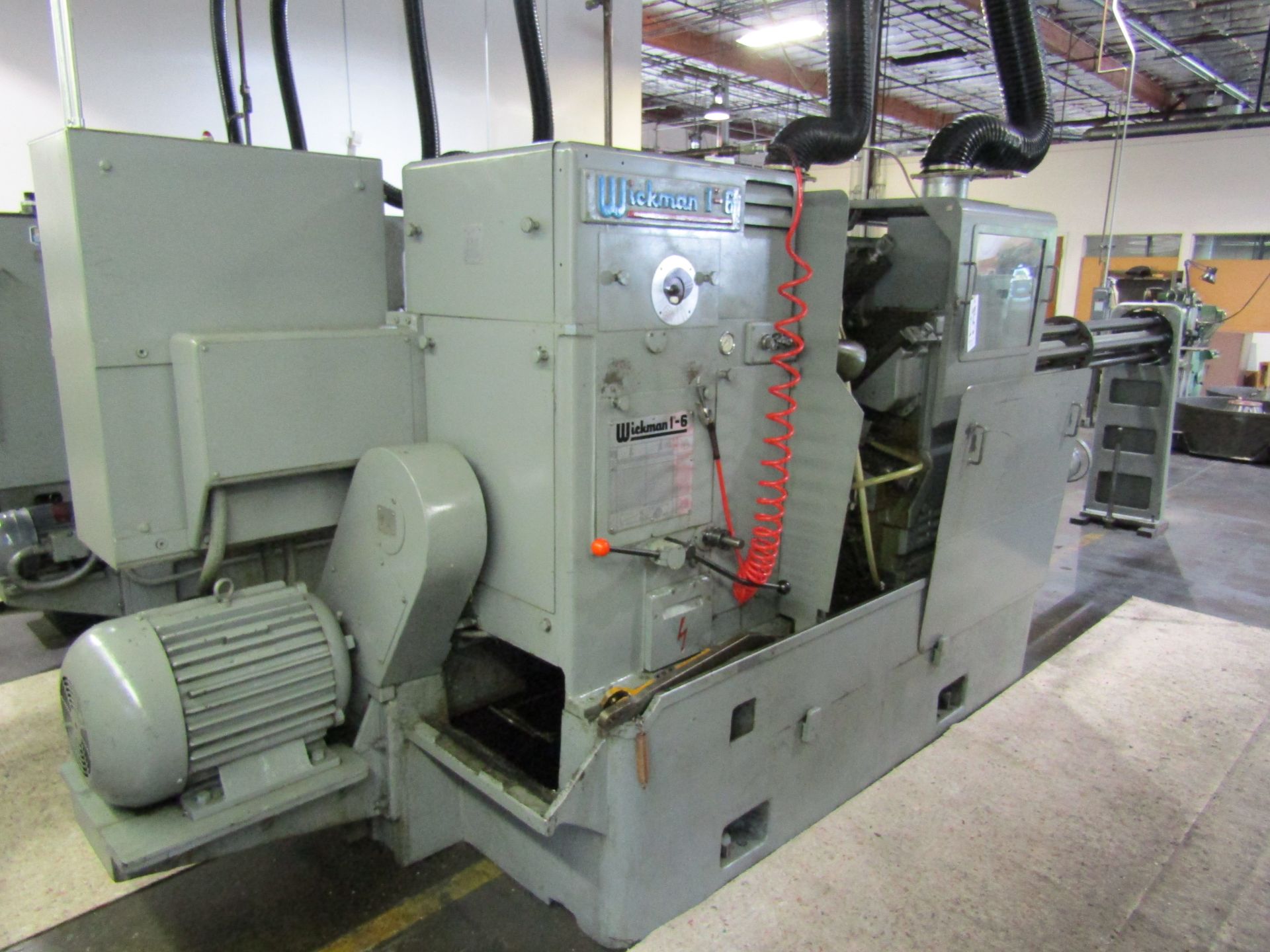 WICKMAN 6 SPINDLE AUTOMATIC SCREW MACHINE, 1", SERIAL 630093, INSPECTION 11506. LOT TO INCLUDE: - Image 3 of 9