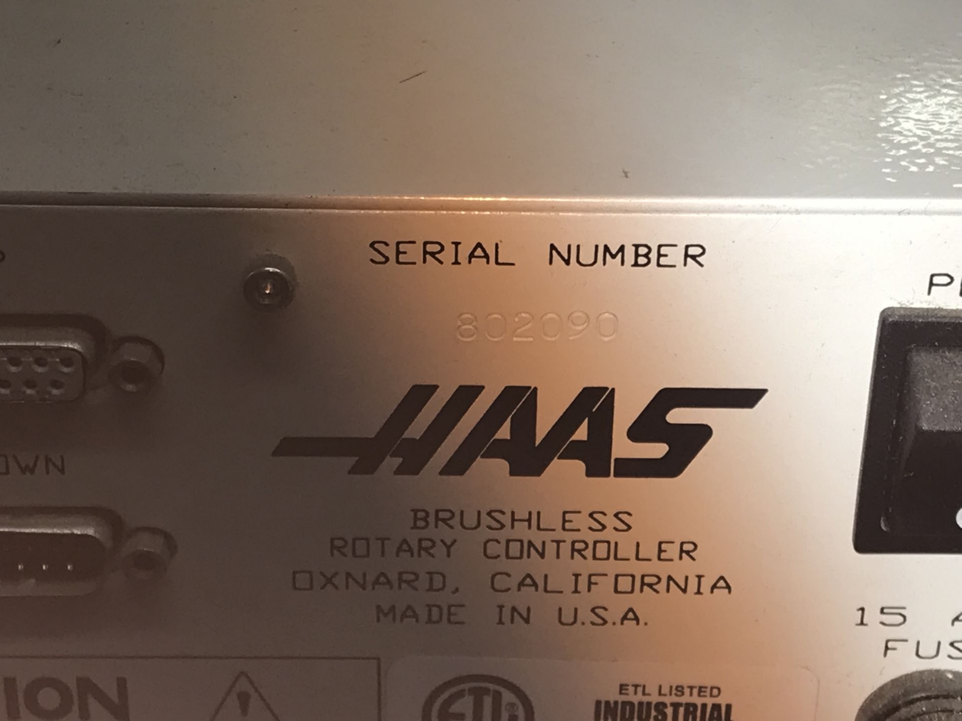 HAAS BRUSHLESS ROTARY CONTROL, NEVER USED, SN: 8020980 - Image 4 of 4