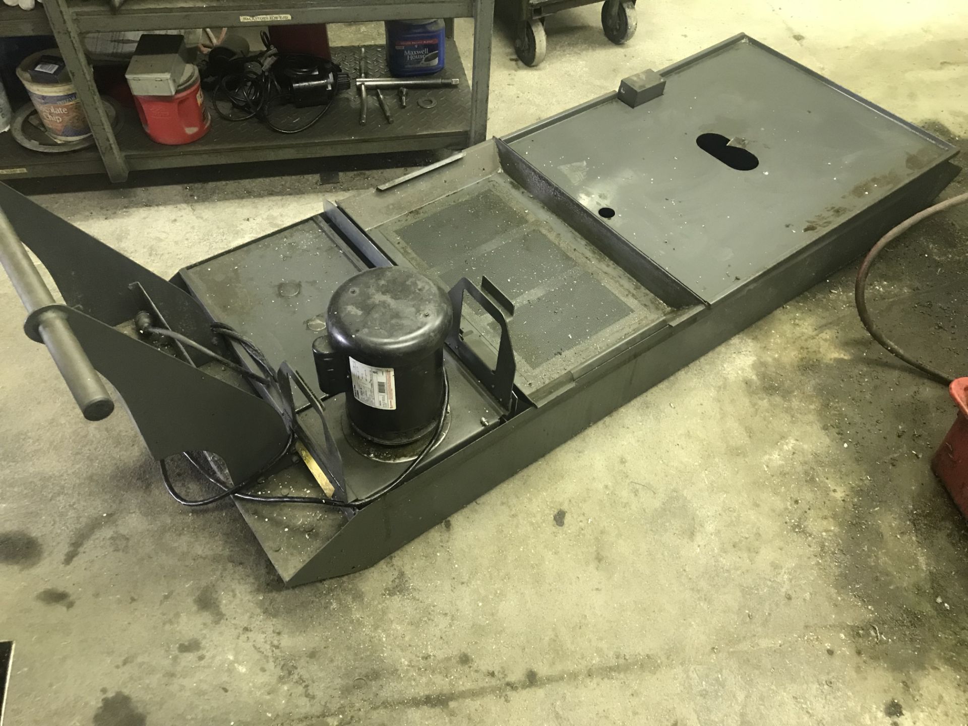 HAAS COOLANT TANK WITH PUMP 50 GAL