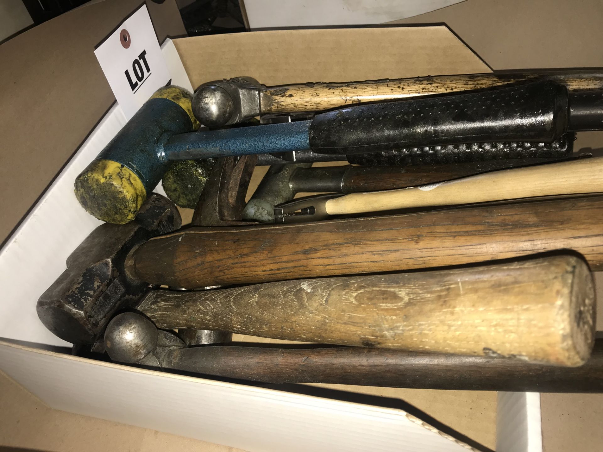 LOT OF VARIOUS HAMMERS - Image 2 of 2