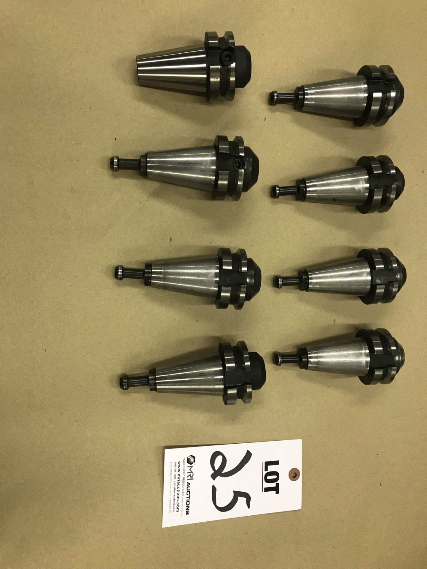 (8) BT-40 SOLID TOOL HOLDERS