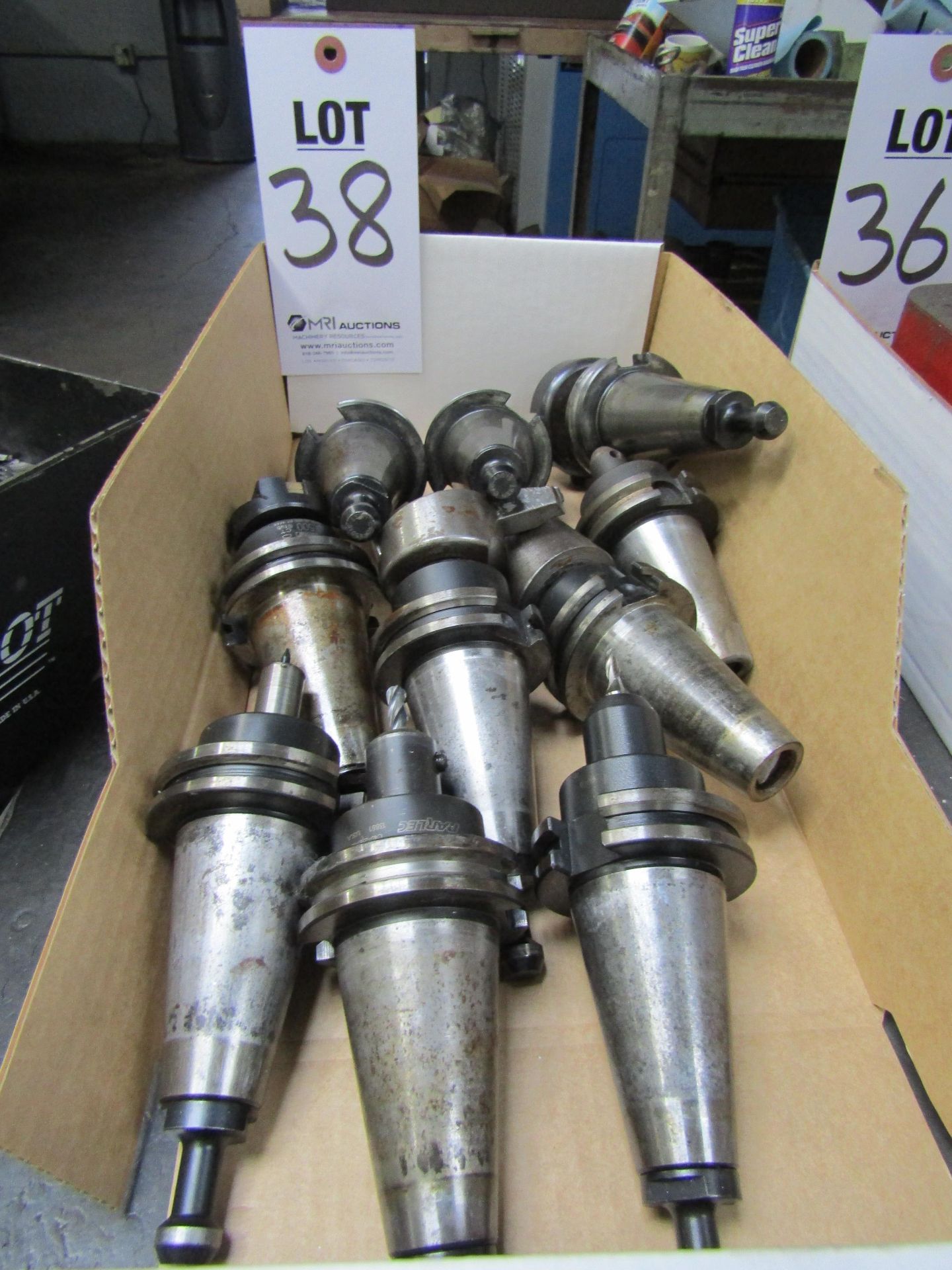 (10) 40T COLLET CHUCKS