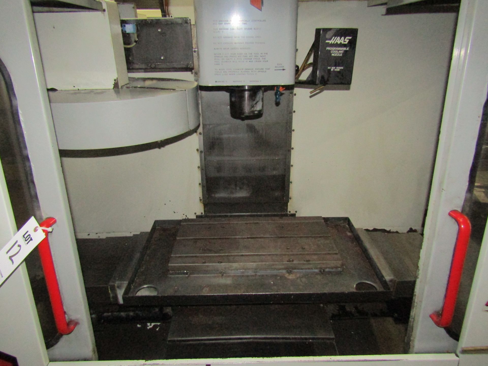 1997 HAAS VF-1 VERTICAL MACHINING CENTER TRAVELS: 20 X 16 X 20, HAAS CONTROL – SERIAL#: 12840 - Image 3 of 11