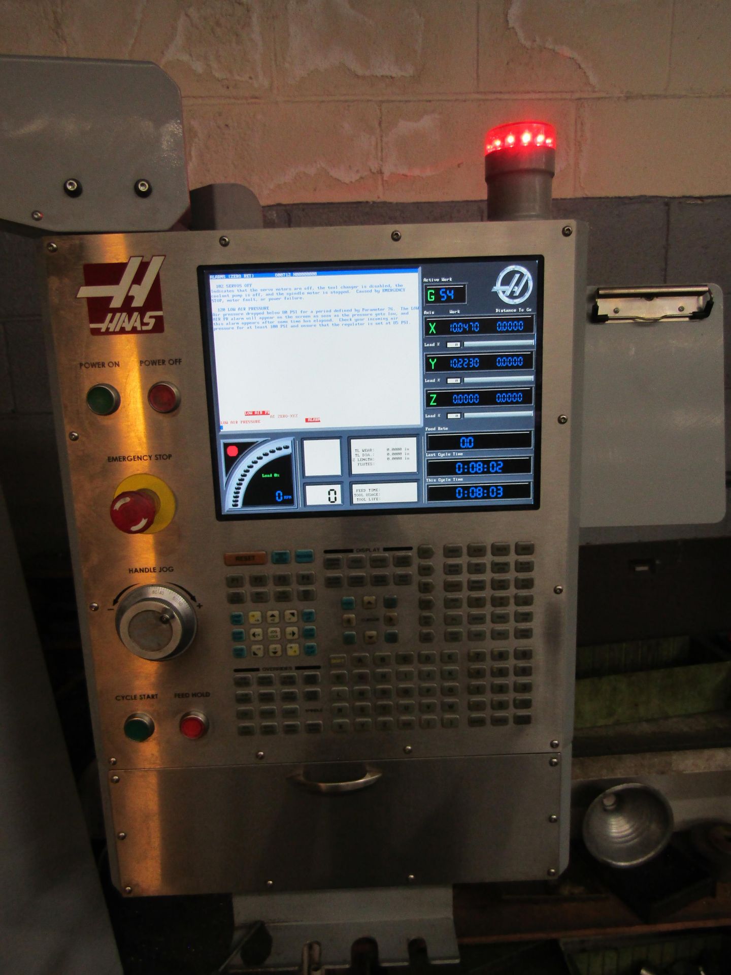 2006 HAAS VF-1D VERTICAL MACHINING CENTER, TRAVELS: 20 X 16 X 21, 21 ATC, HAAS CONTROL S/N: 1054610 - Image 7 of 12
