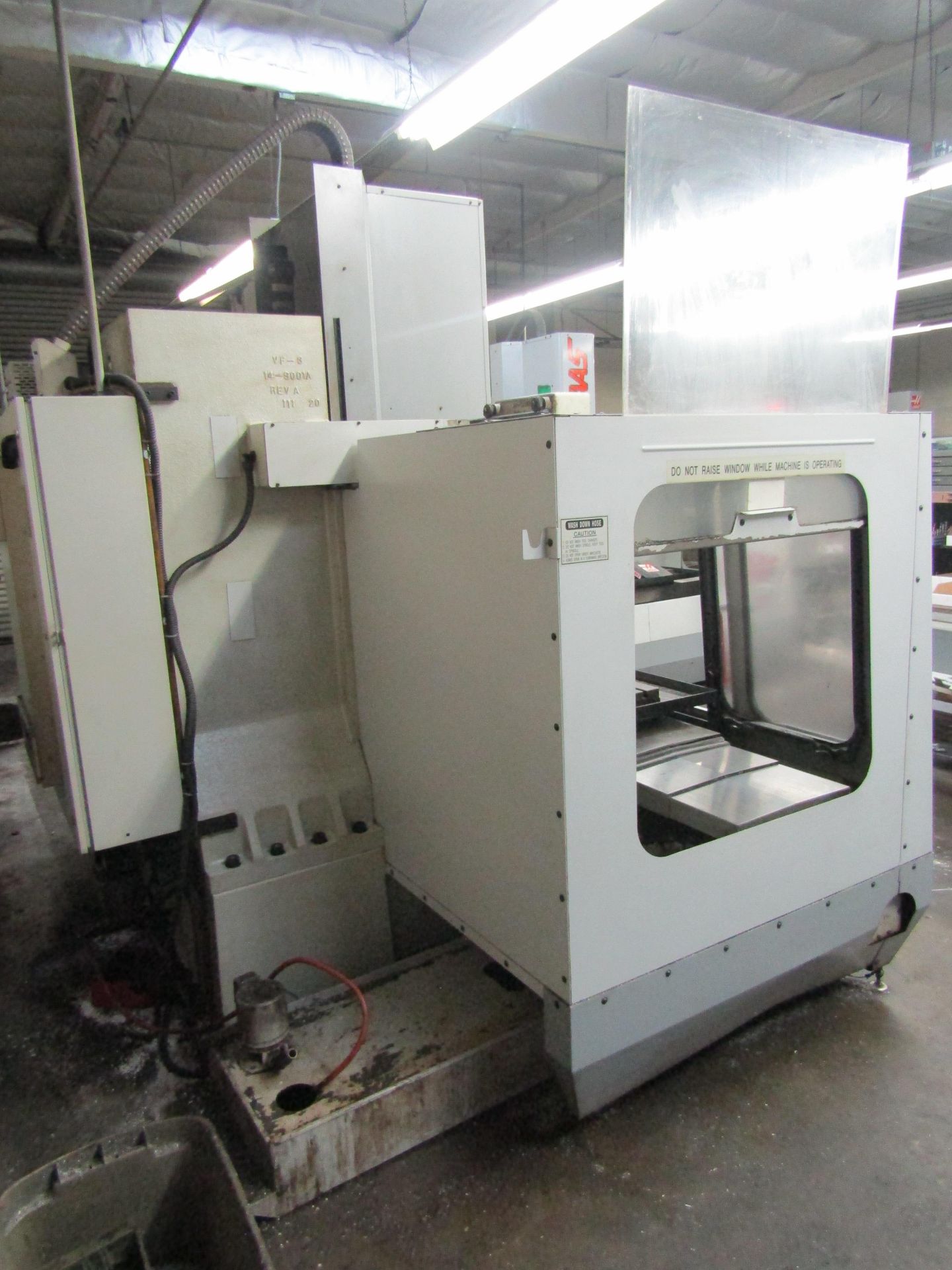 1995 HAAS VF-3 VERTICAL MACHINING CENTER, TRAVELS: 30 X 20 X 20, 21 ATC, HAAS CONTROL – SERIAL#: - Image 8 of 11