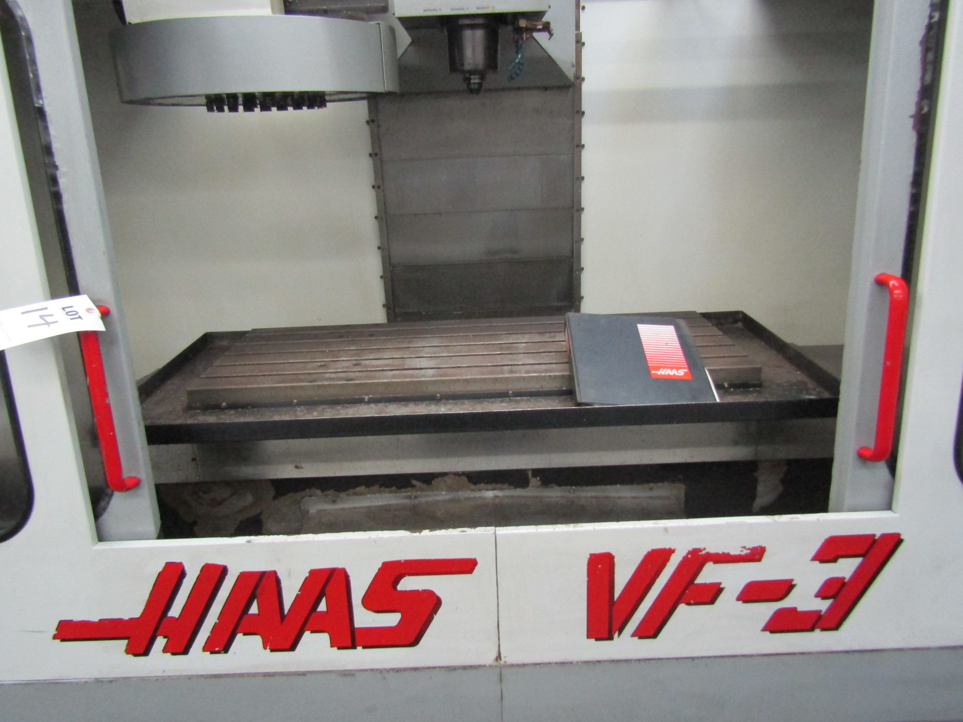 1995 HAAS VF-3 VERTICAL MACHINING CENTER, TRAVELS: 30 X 20 X 20, 21 ATC, HAAS CONTROL – SERIAL#: - Image 2 of 11