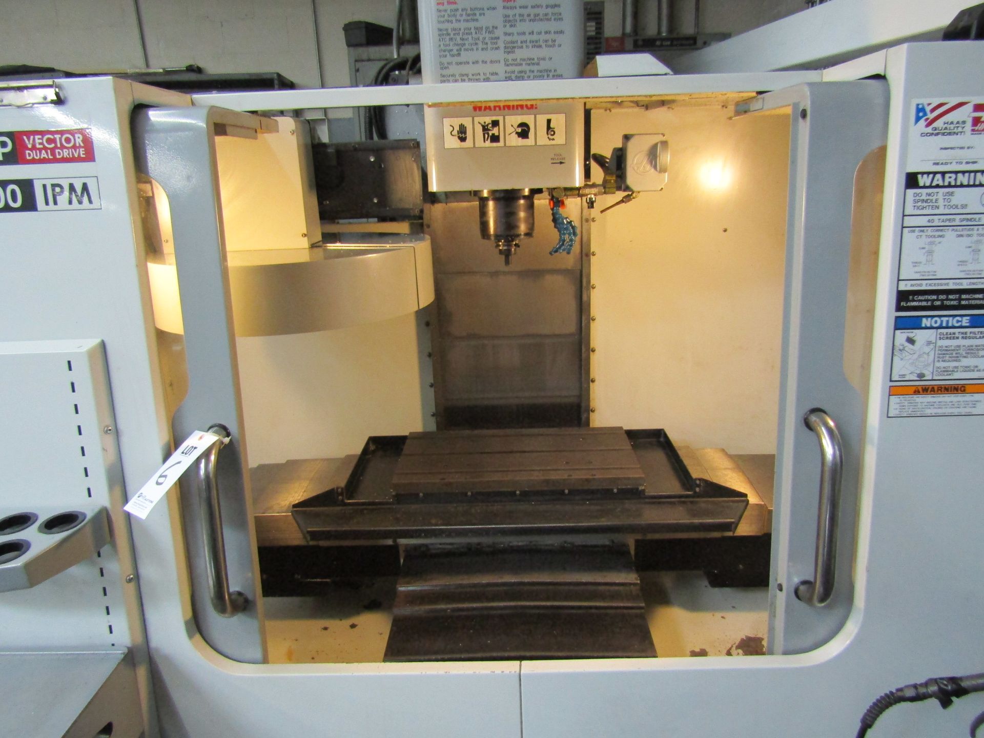2006 HAAS VF-1D VERTICAL MACHINING CENTER, TRAVELS: 20 X 16 X 21, 21 ATC, HAAS CONTROL S/N: 1054610 - Image 3 of 12