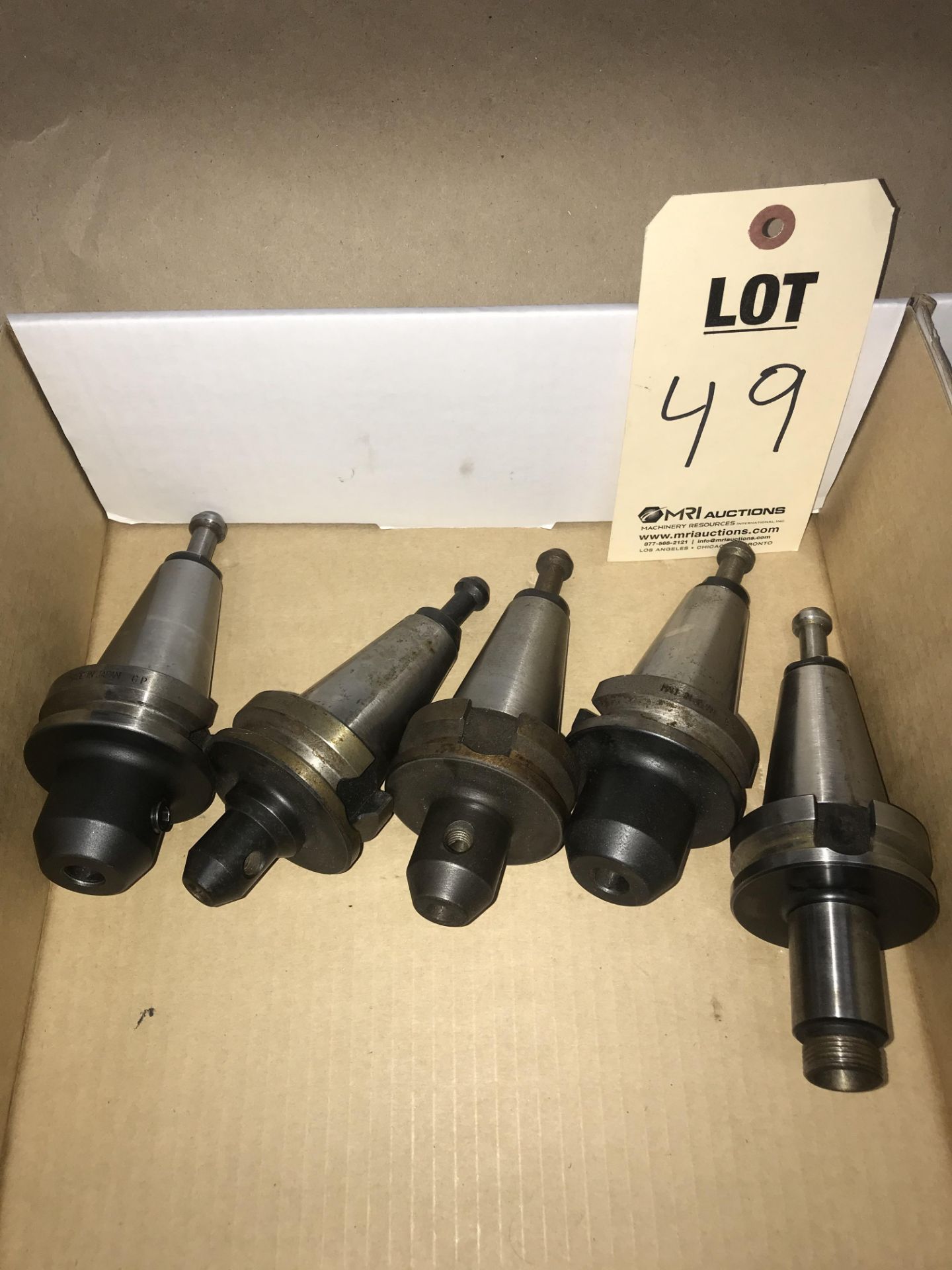 (5) BT 40 ER TOOL HOLDERS (MIXED)